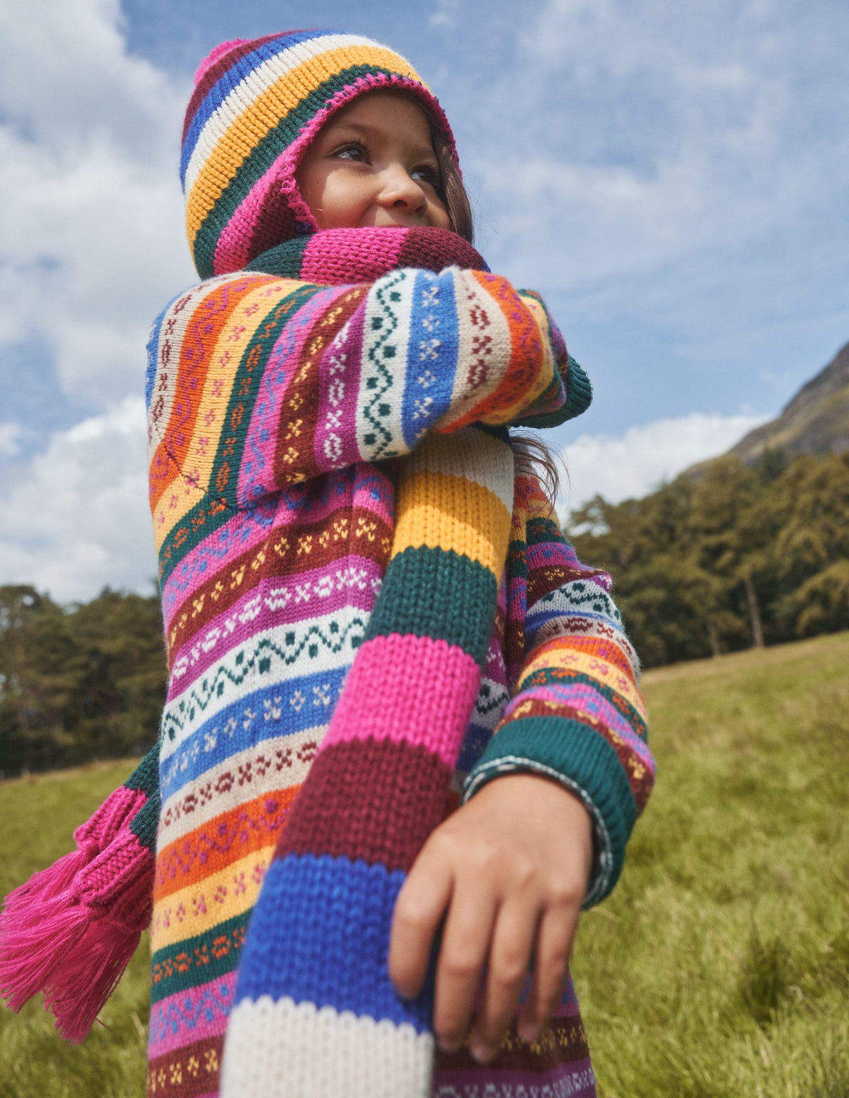 Knitted Set-Multi Stripe - Image 4
