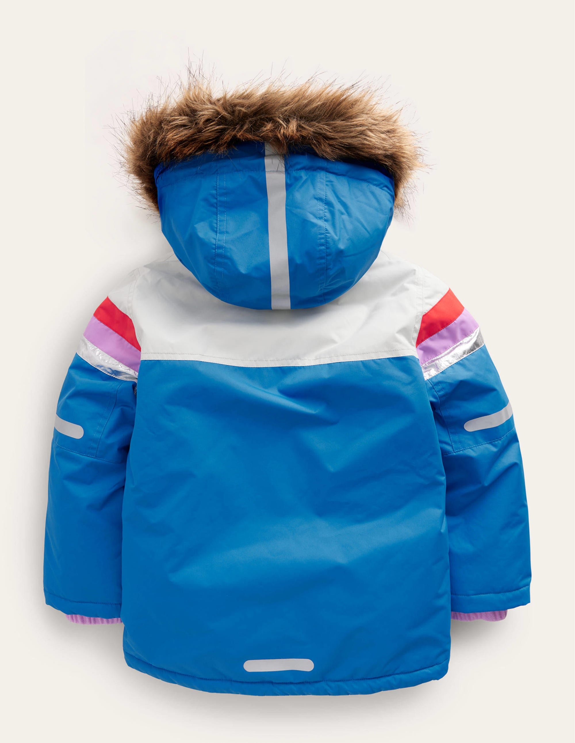 Wasserabweisende Allwetter-Jacke-Ivory/Bluing Blue Floral - Image 2