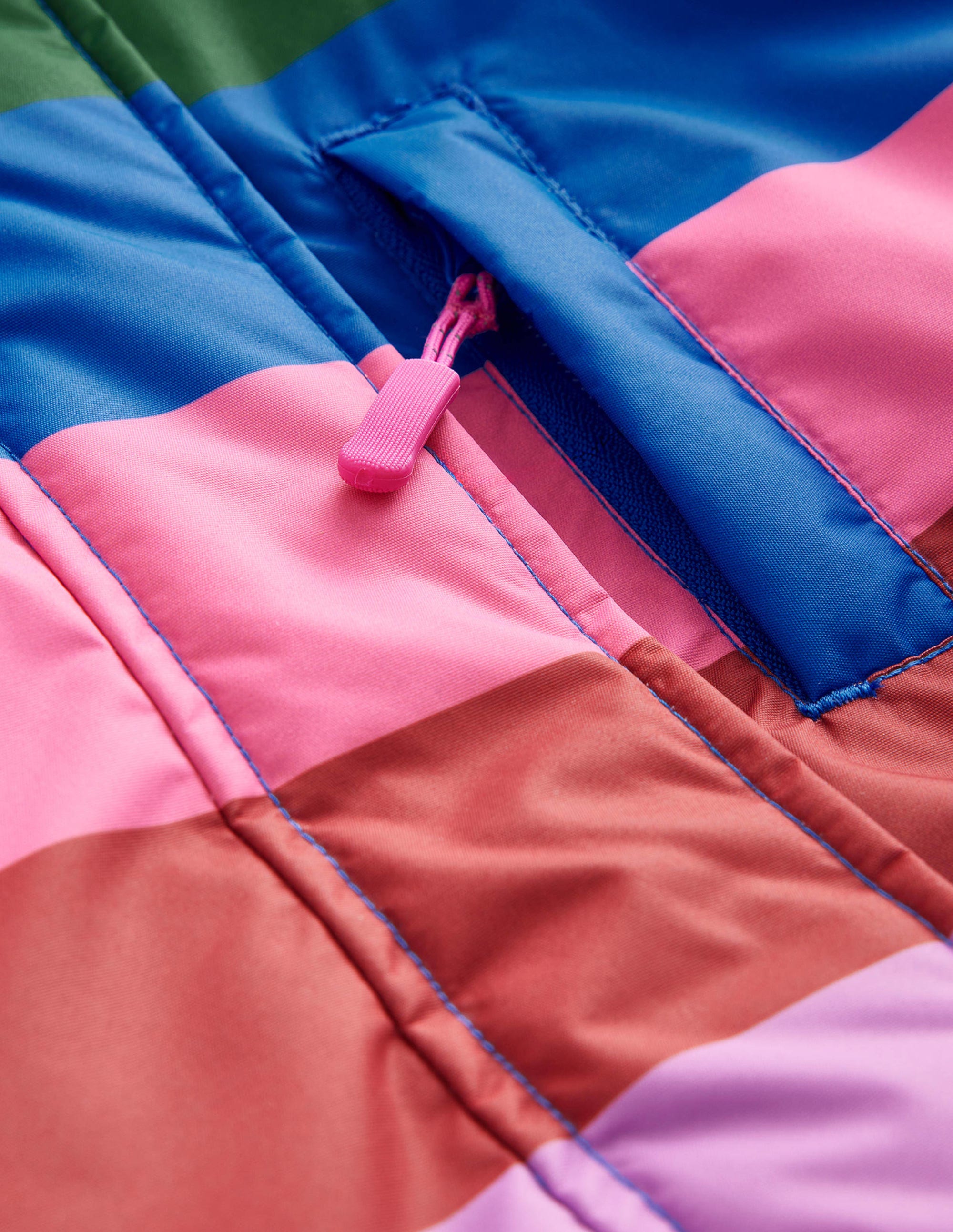 Veste imperméable pour tous les temps-Rayé multi - Image 3