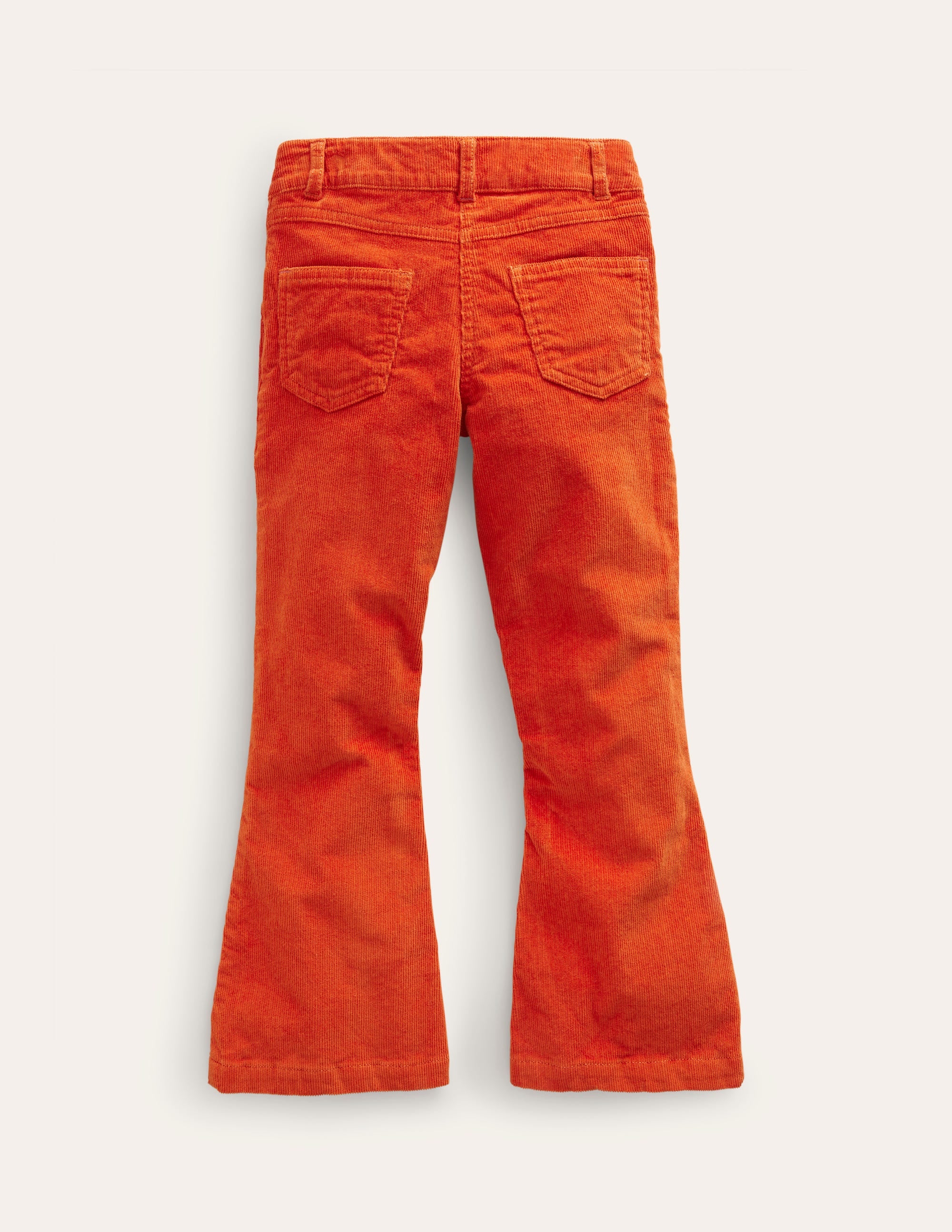 Kick Flare Jean-Maple Orange Cord - Image 2