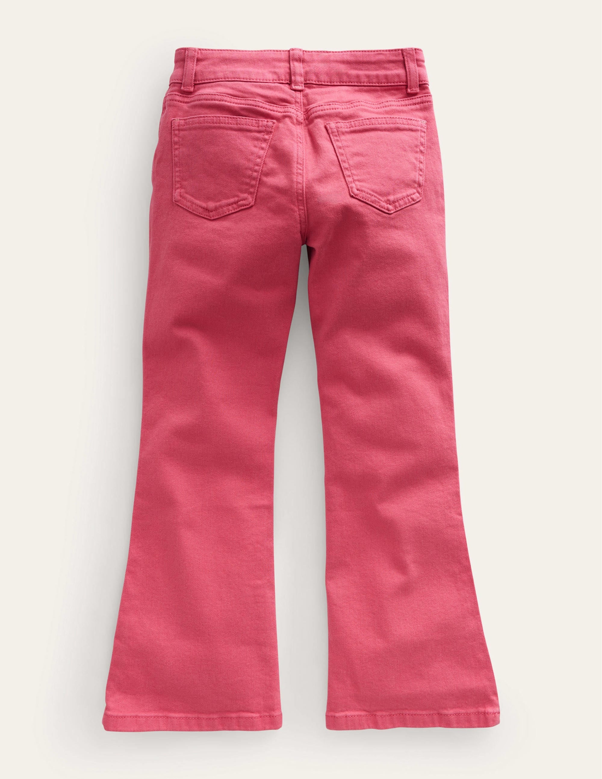 Kick Flare Jean-Garment Dye Pink - Image 2