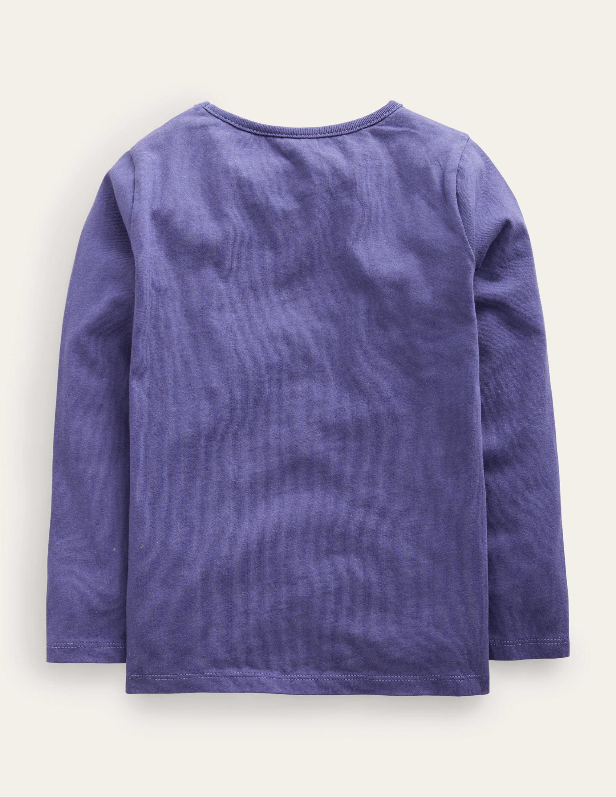 T-Shirt mit Puffärmeln und Applikation-Weiches Steuerbordblau Einhorn - Image 2