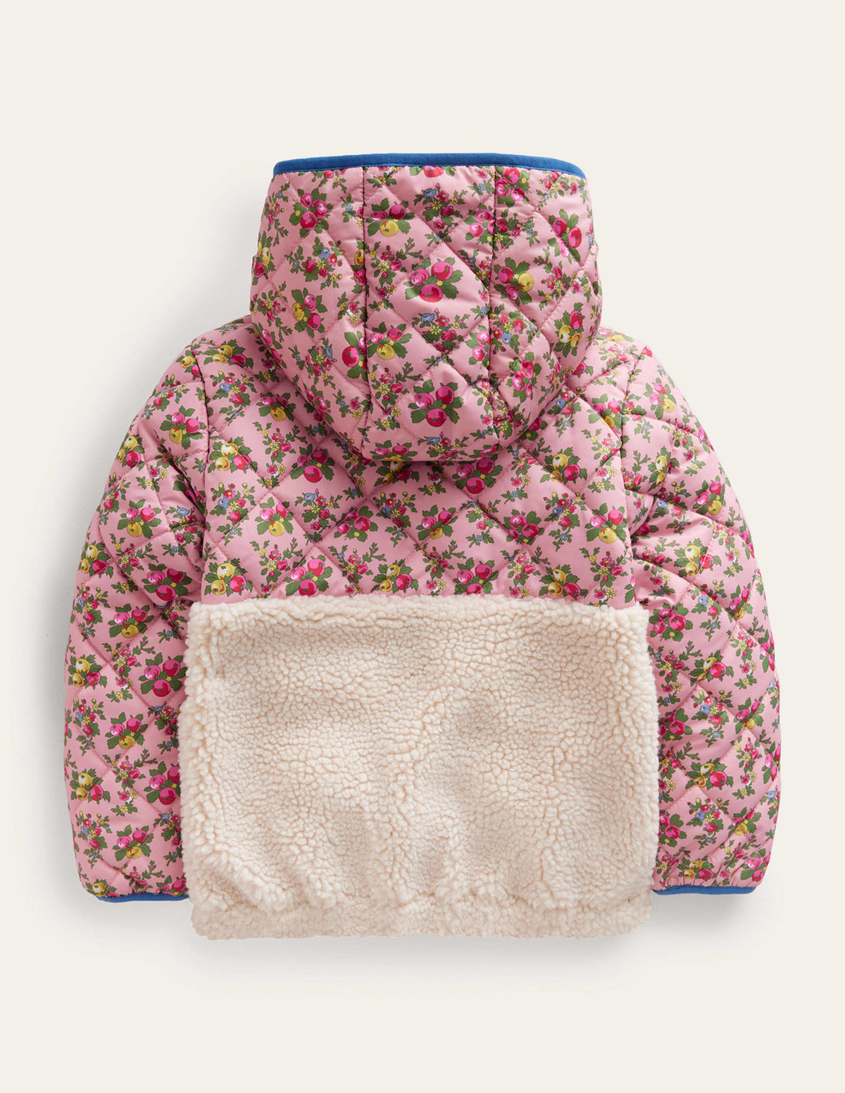 Veste en borg mélangé-Verger de pommes rose amande - Image 2