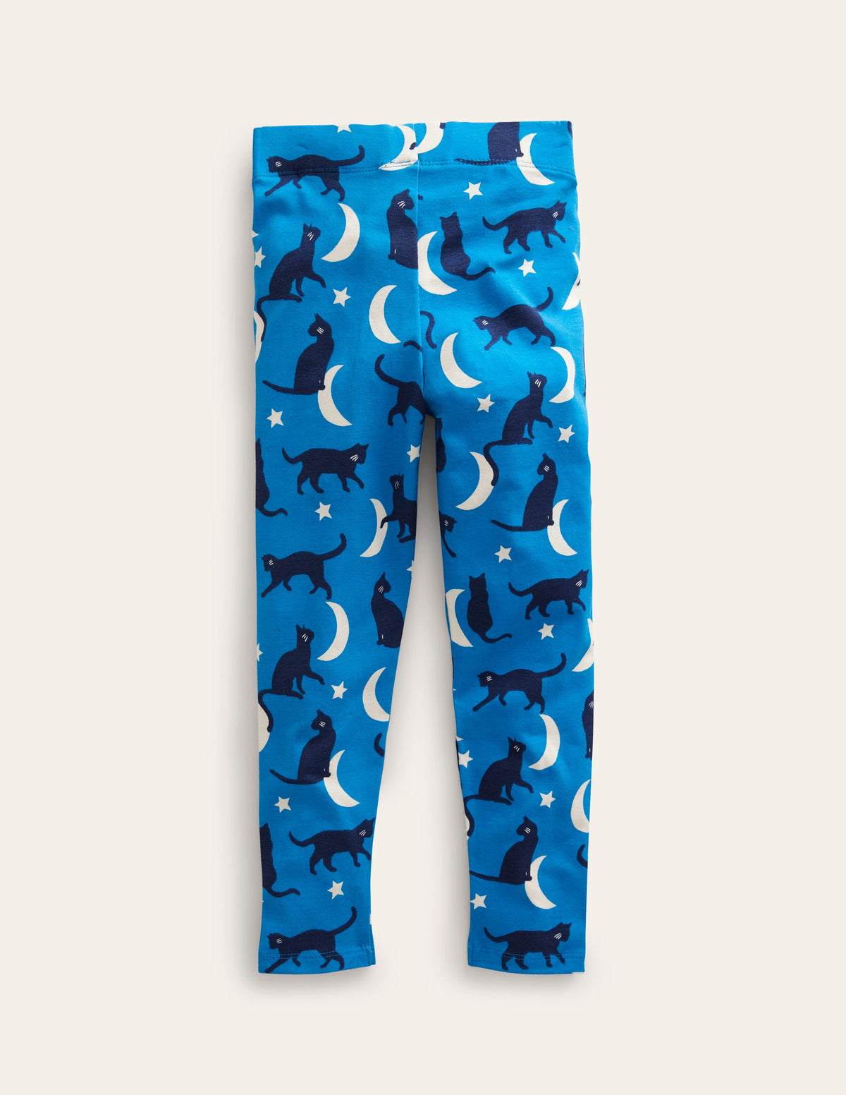 Lustige Leggings-Leuchtendes Blau Katzen - Image 2