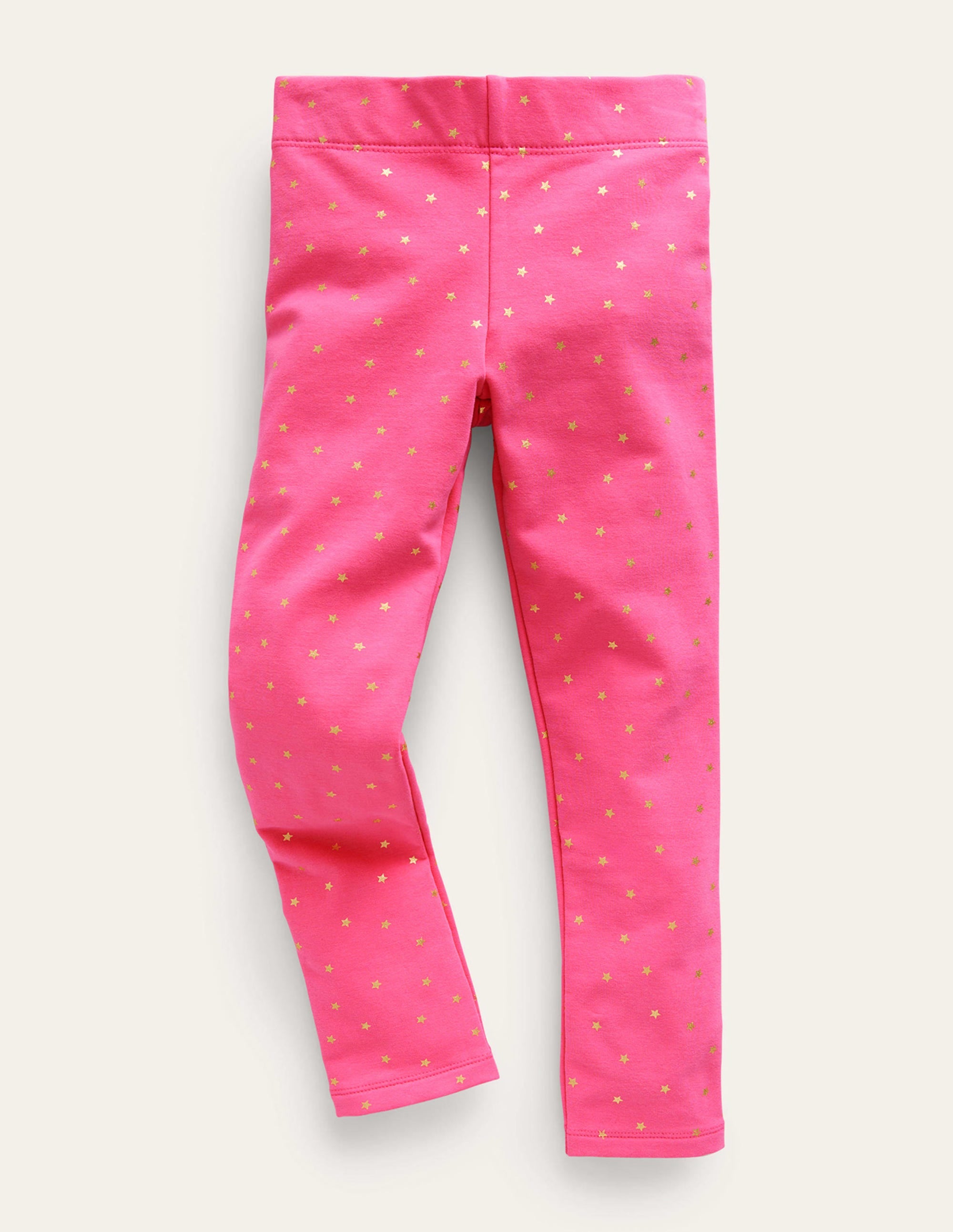 Lustige, bequeme Leggings-Mittelrosa Sternenmuster - Image 1