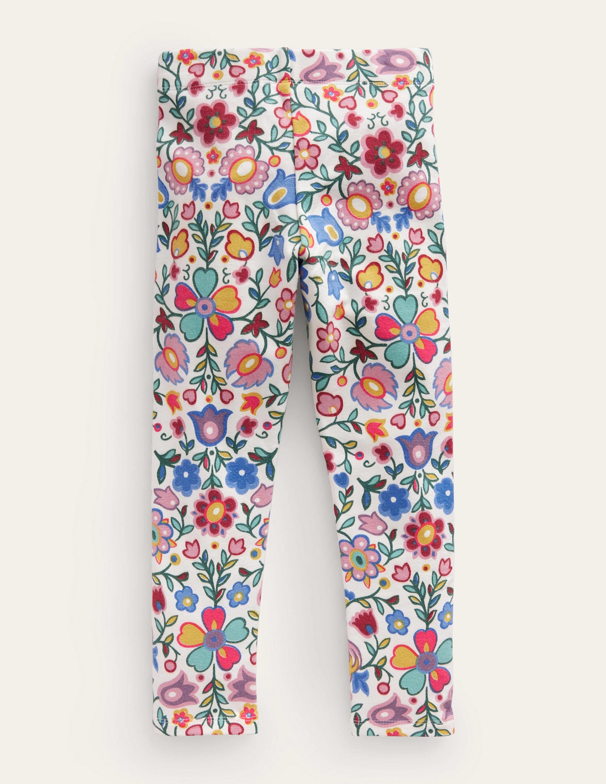 Lustige, bequeme Leggings-Bunt Geblümt - Image 2