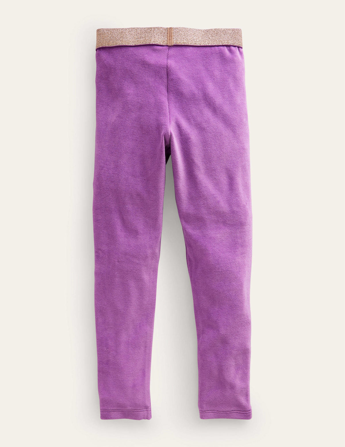Leggings aus Samt-Blauregen-Lila - Image 2