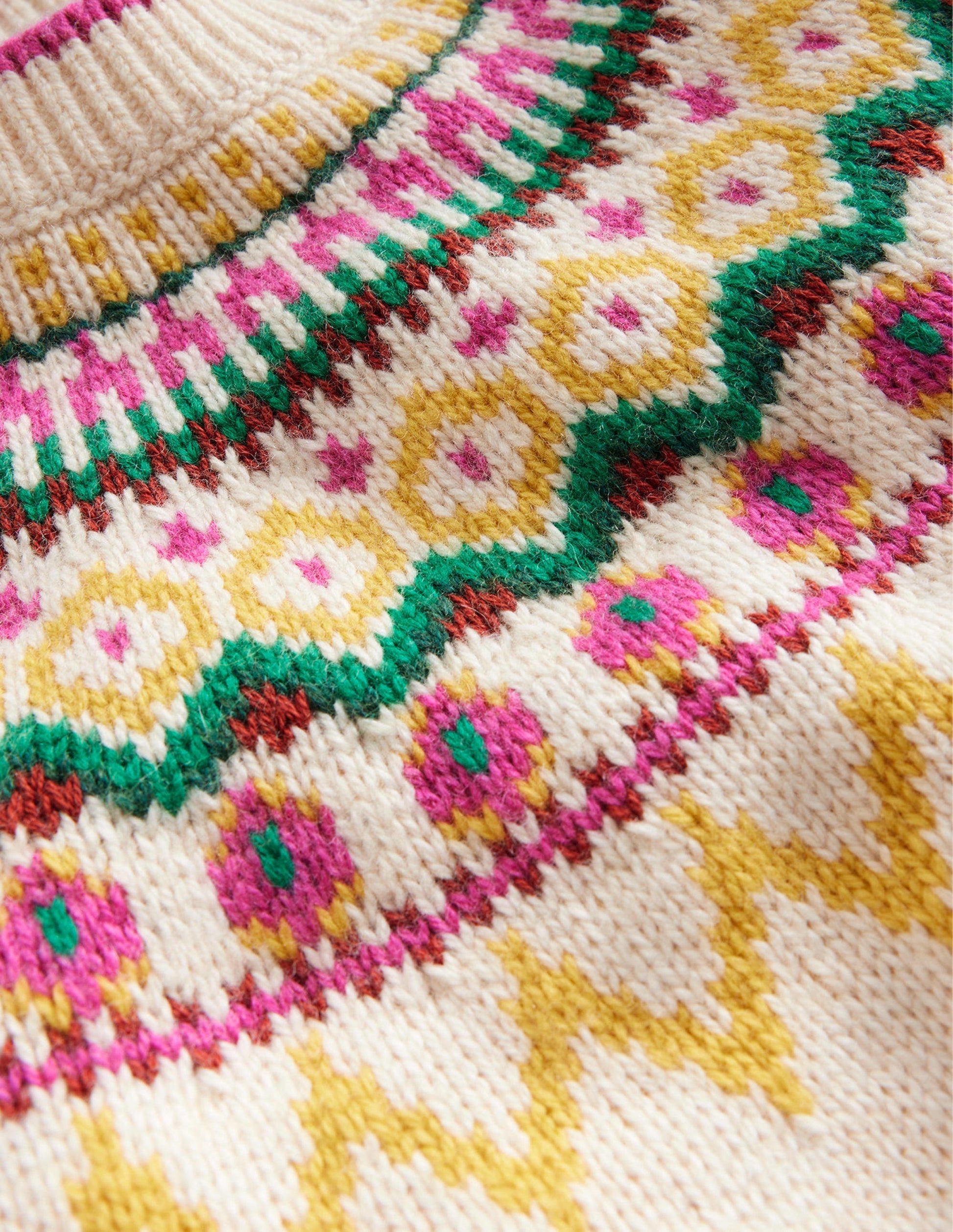 Fair-Isle-Pullover-Haferbeige Meliert-3