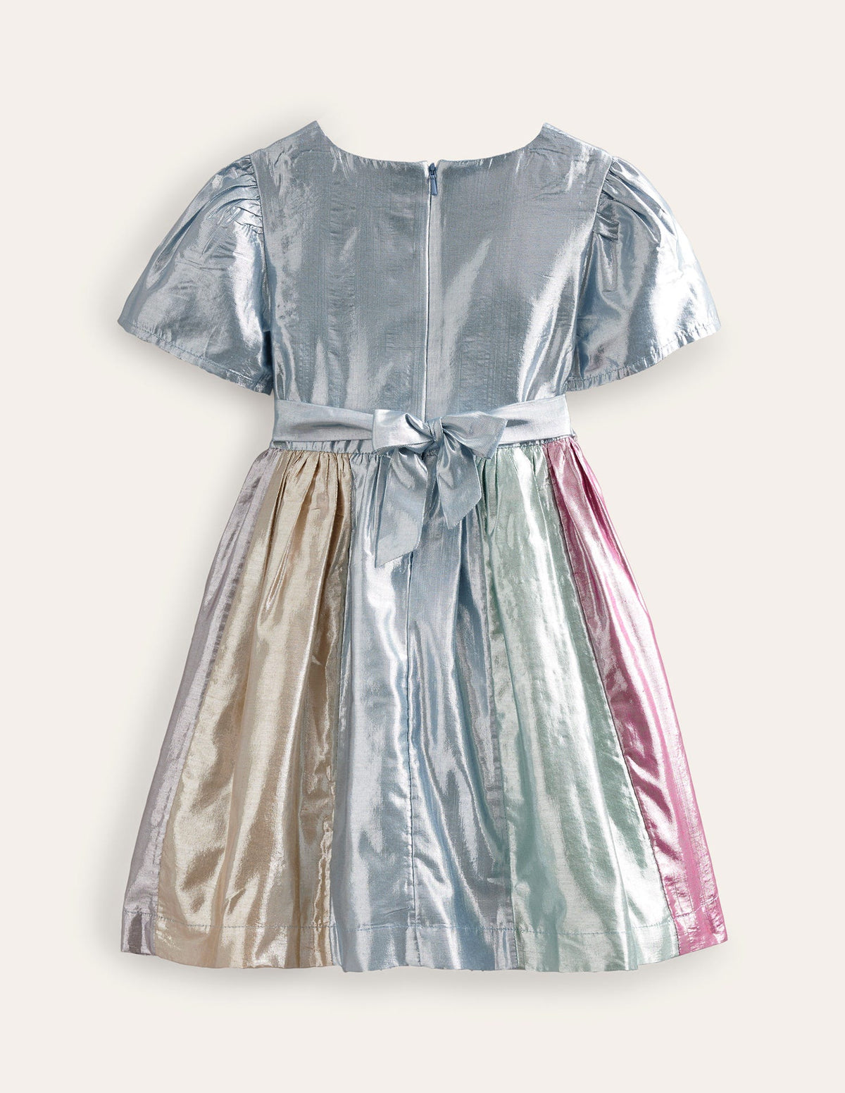 Robe de fête métallisée-Multi-2