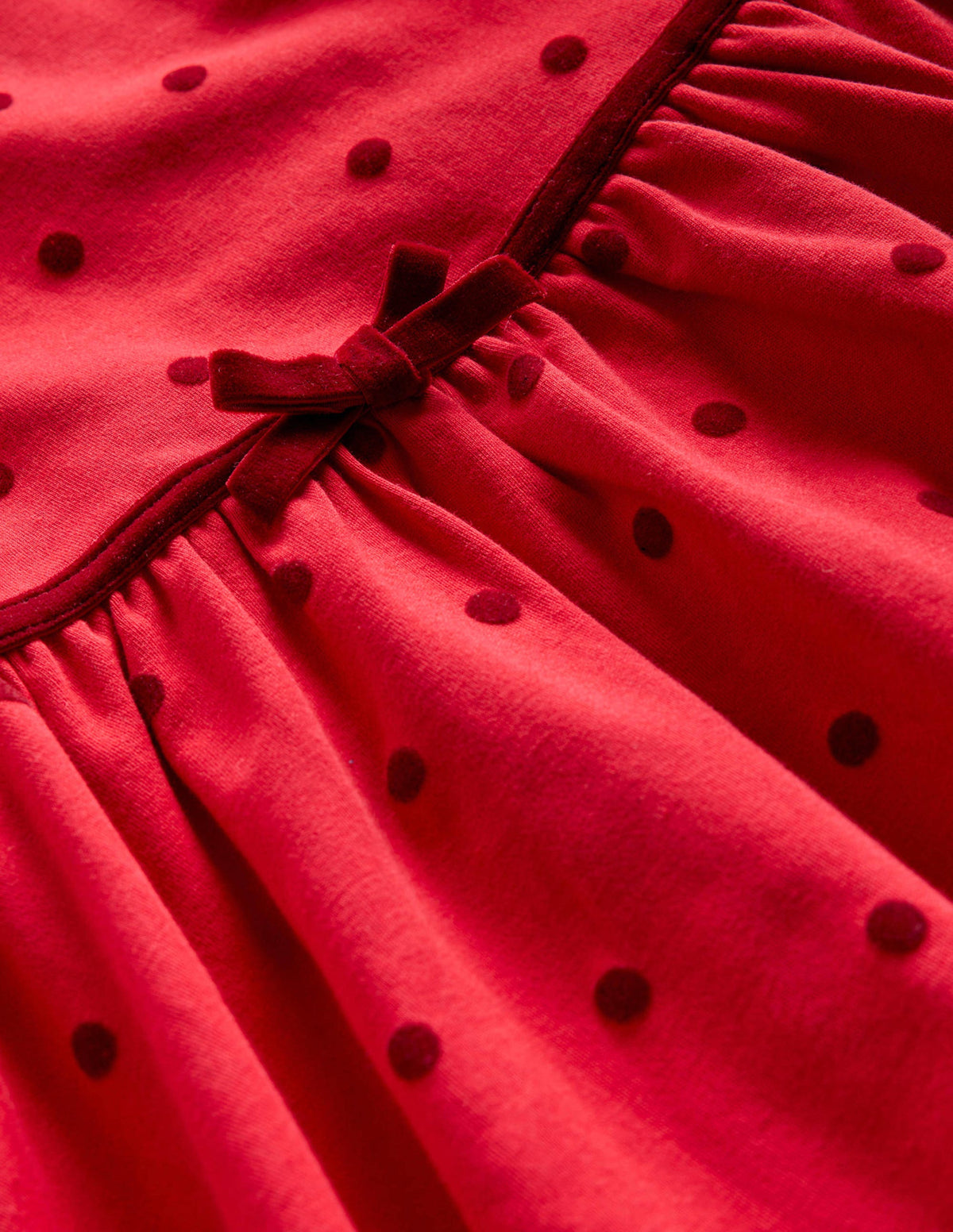 Kleid mit Kragen zum Herumwirbeln-Rockabilly-Rot Konfettipunkte-3
