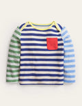 GOTS Stripe T-Shirt-Multi Hotchpotch