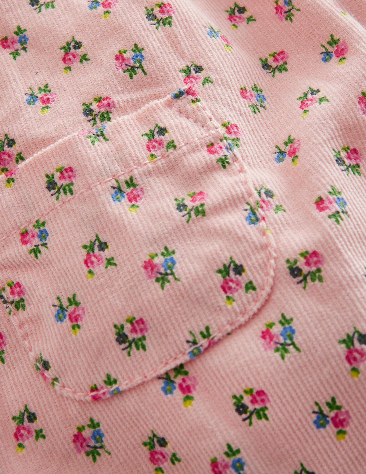 Salopette tissée-Rose Provence poudré-3