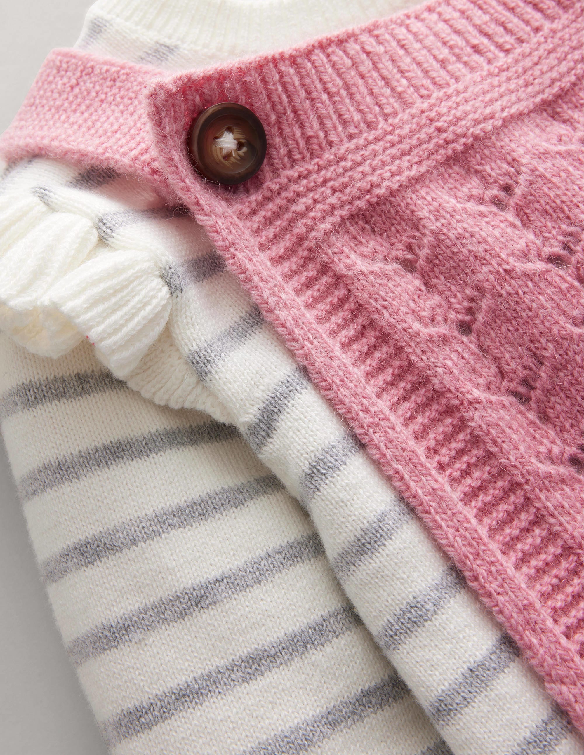 Set mit Strick-Latzhose-Mandelblütenrosa - Image 3