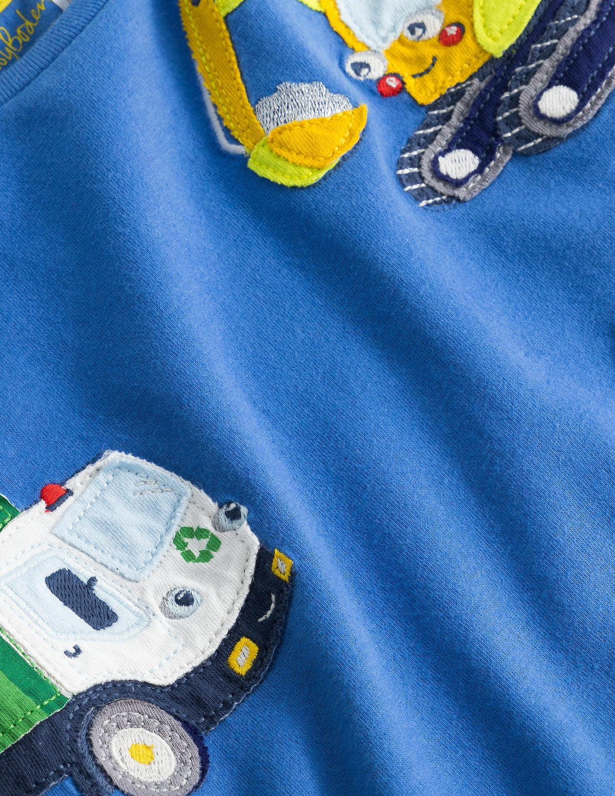 Applique T-shirt-Elizabethan Blue Vehicles - Image 3