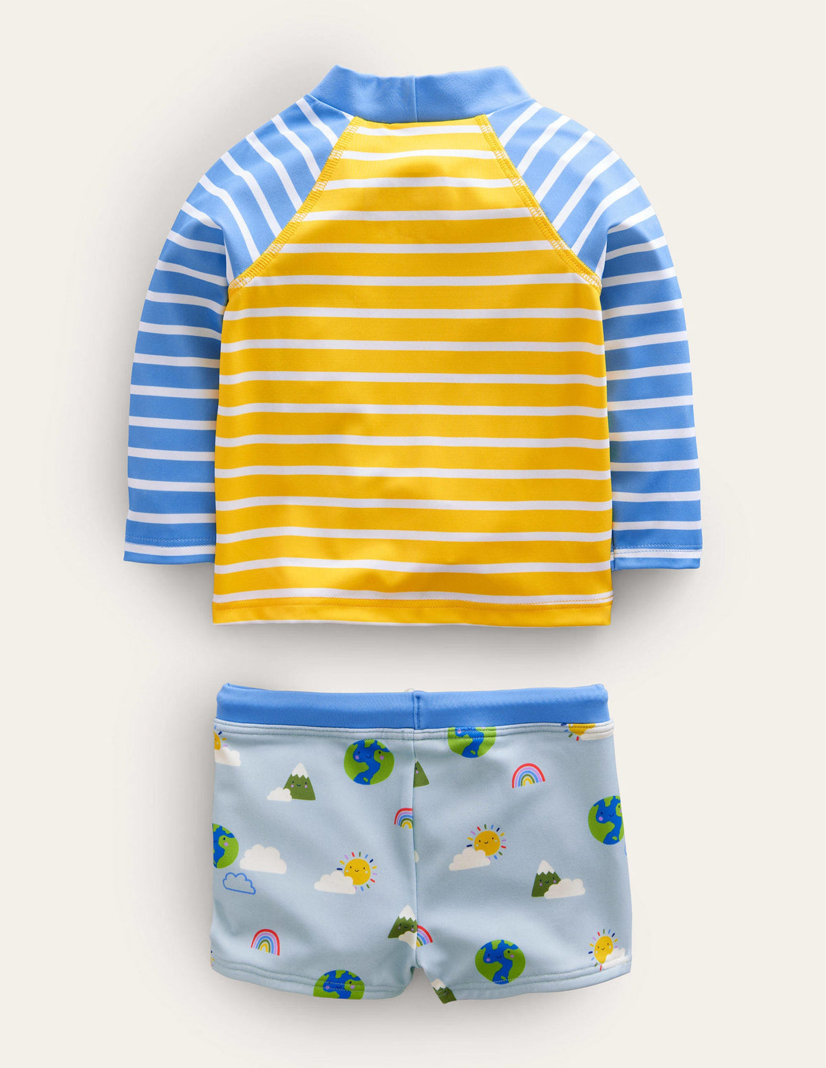 Fröhliches Set mit Badeshirt-Bunt, Wetter - Image 2