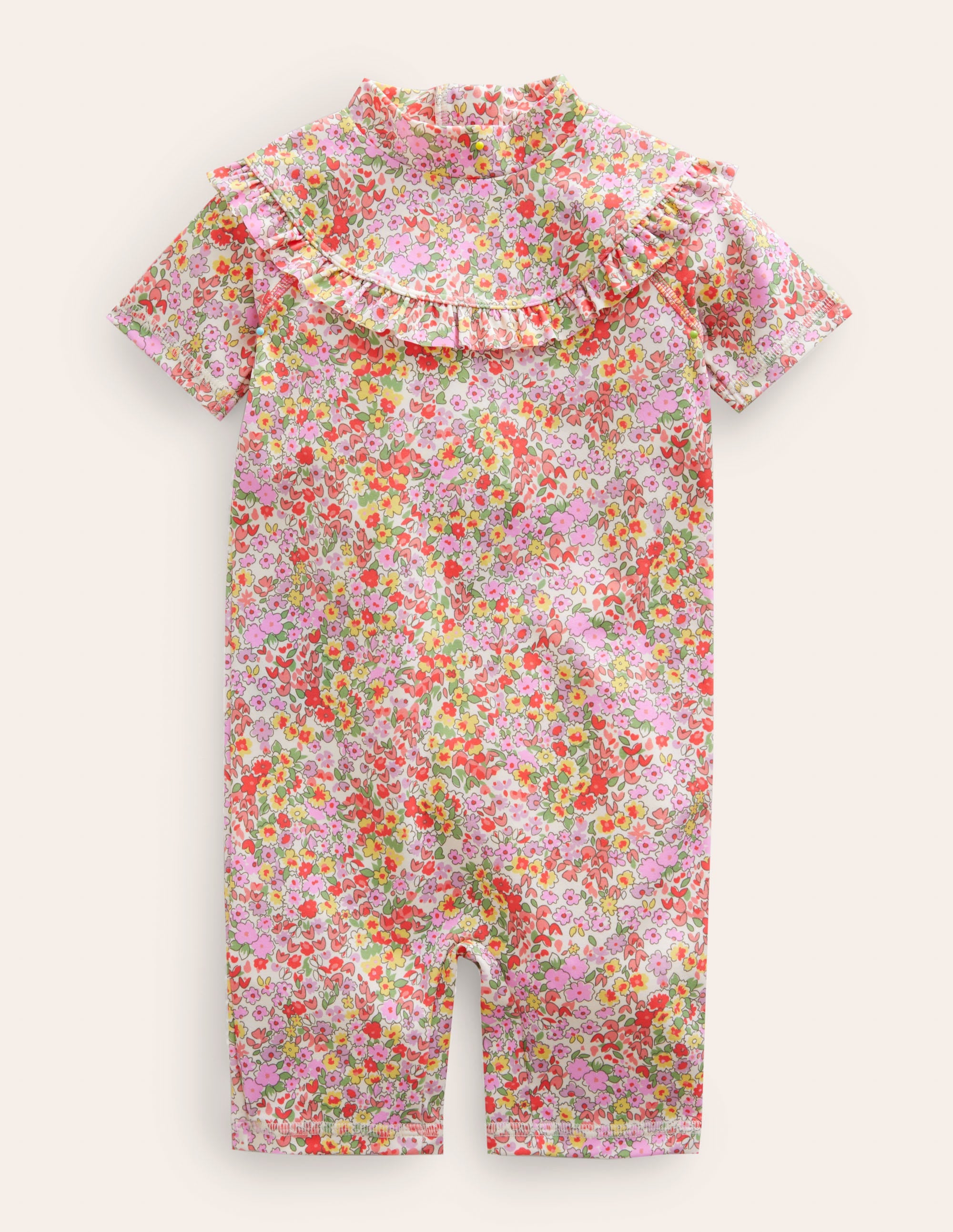 Combinaison de surf volantée-Motif floral Spring Time multi - Image 1