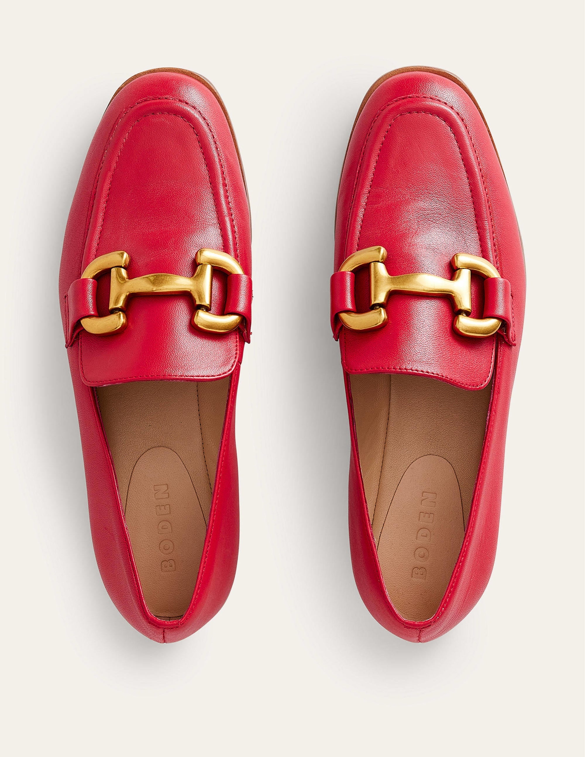 Iris Loafer mit Trensendetail-Briefkastenrot - Image 5