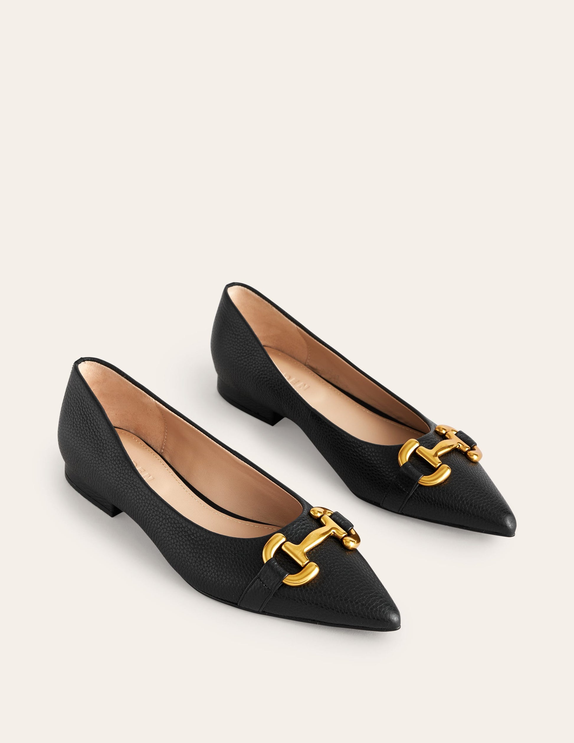 Iris Ballerinas mit Trensendetail-Schwarz-3