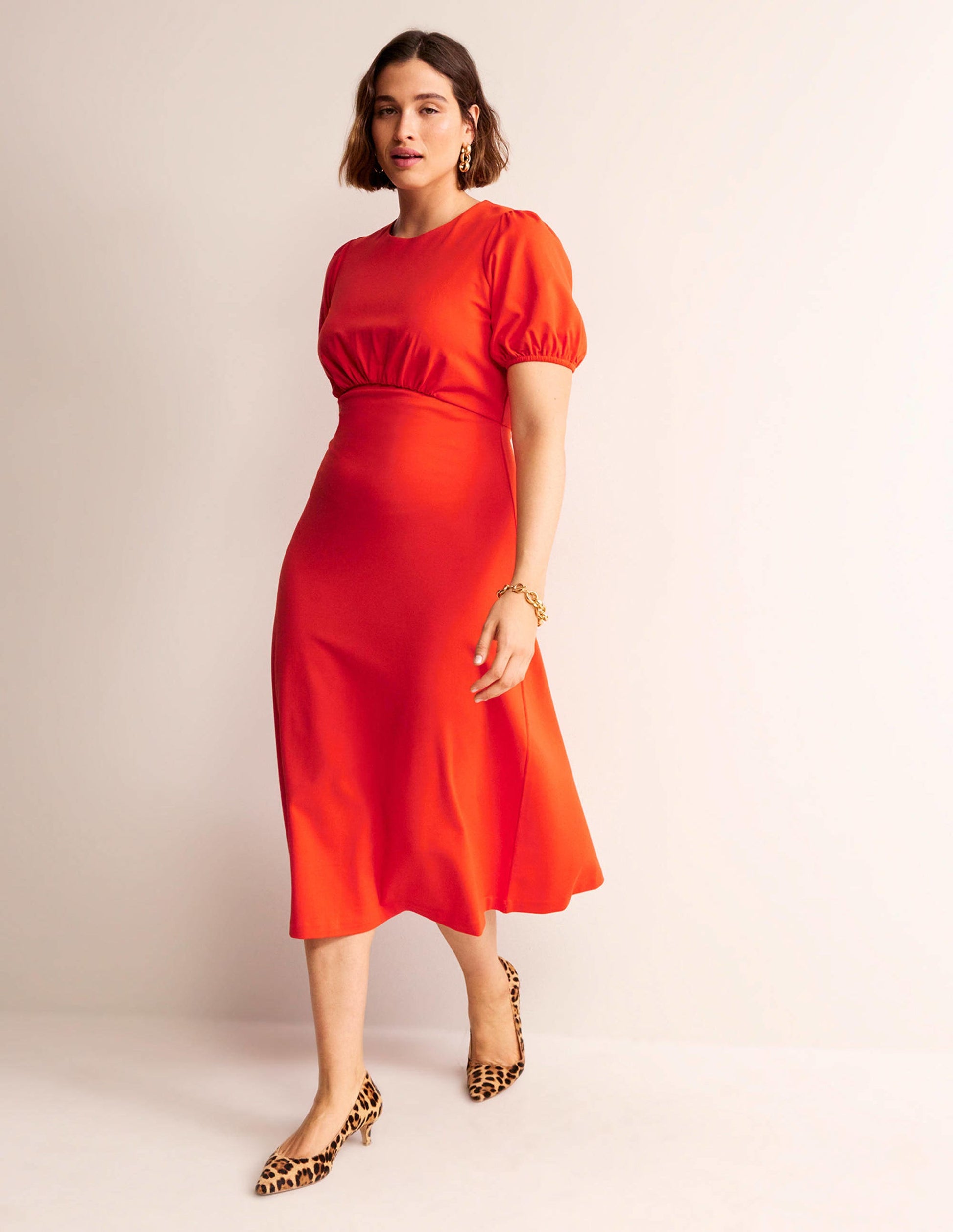 Nancy Jersey-Midikleid-Fiesta-Orange-4
