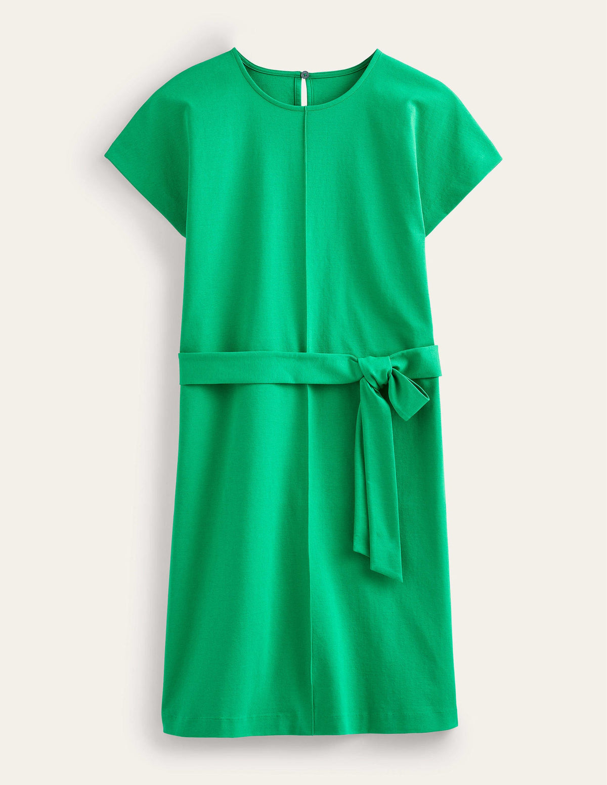 Robe T-shirt Tara en jersey-Vert prairie-8