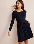 Abigail Jerseykleid-Aqua Marine Marl