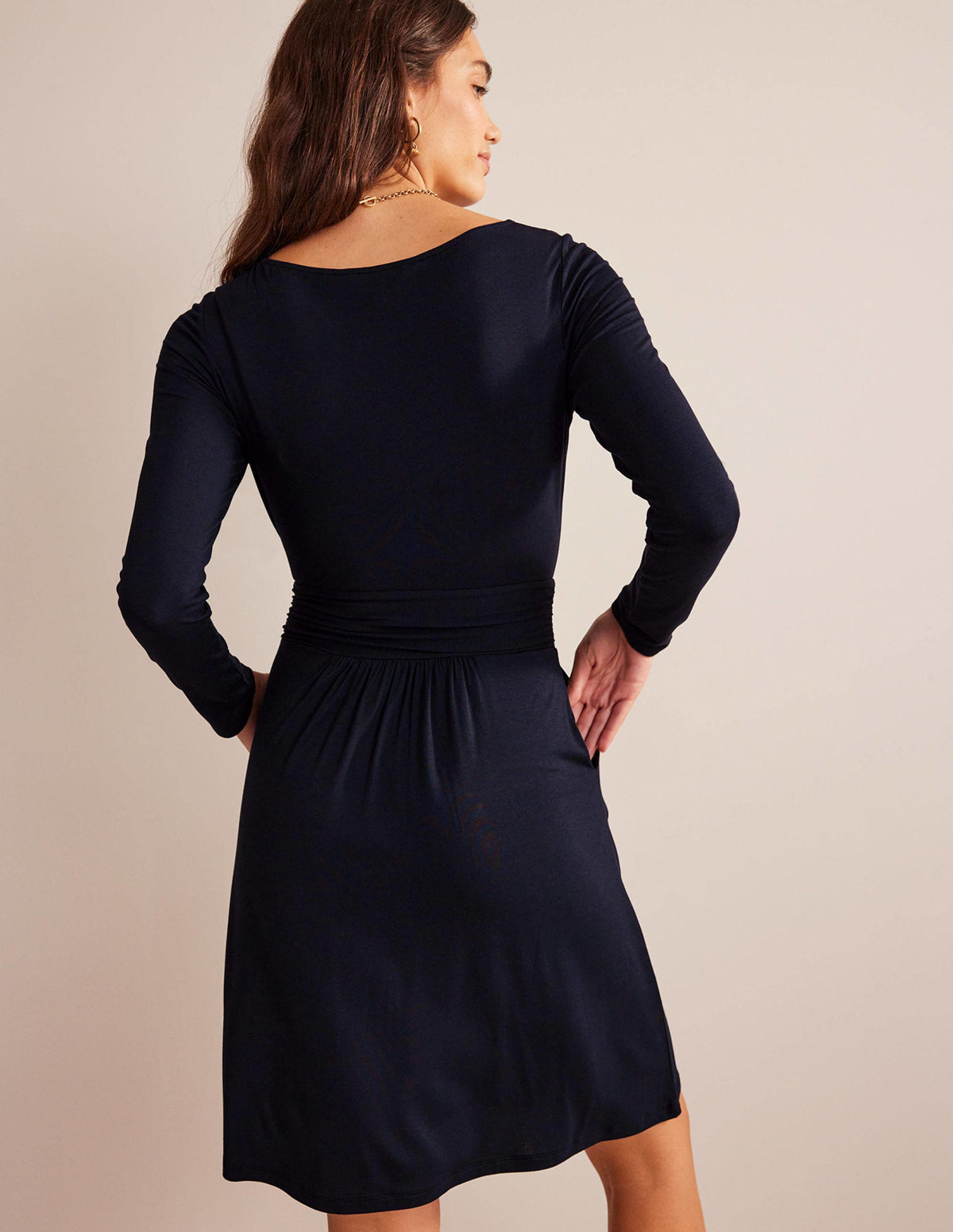 Abigail Jerseykleid-Aqua Marine Marl - Image 3