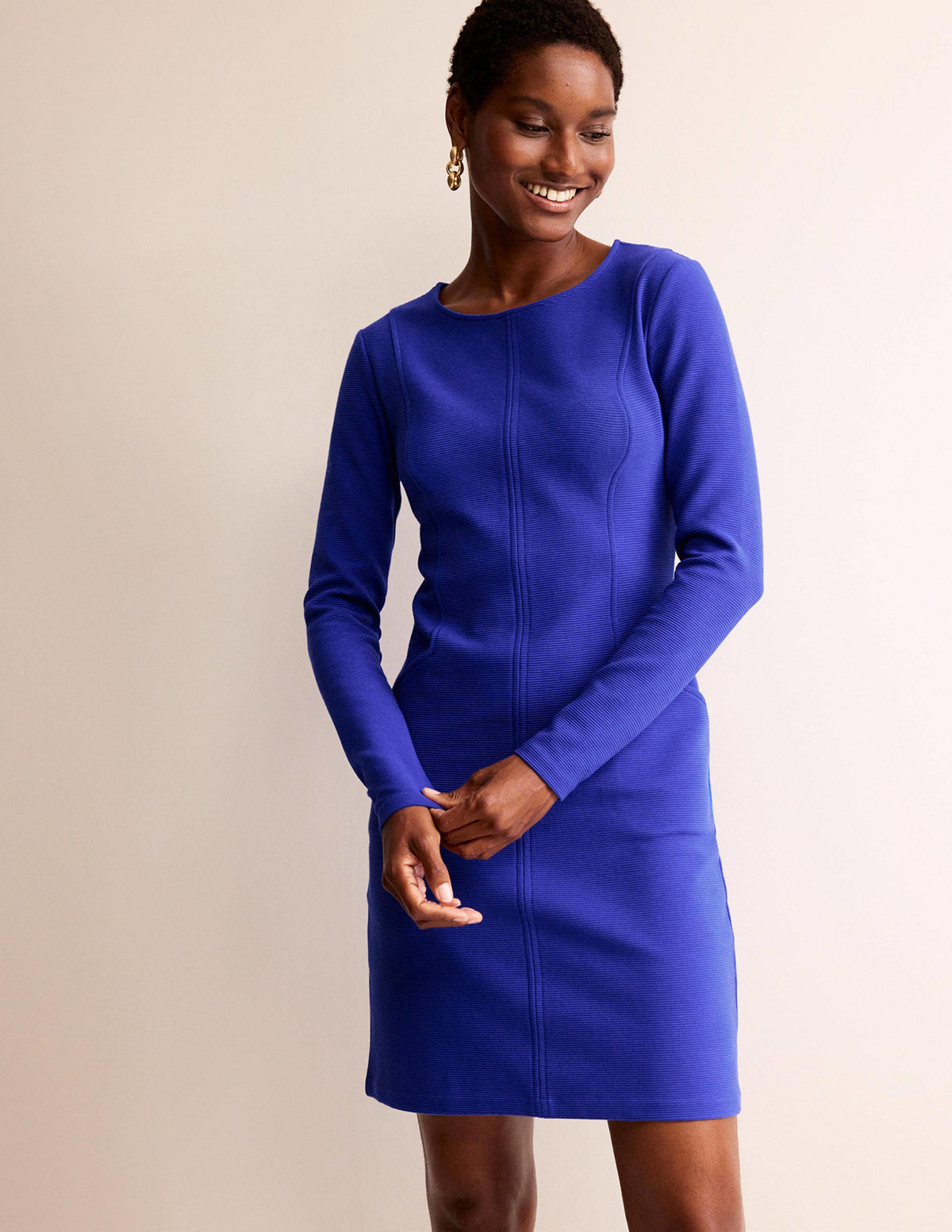 Ellen Ottoman-Kleid-Hellblau - Image 1