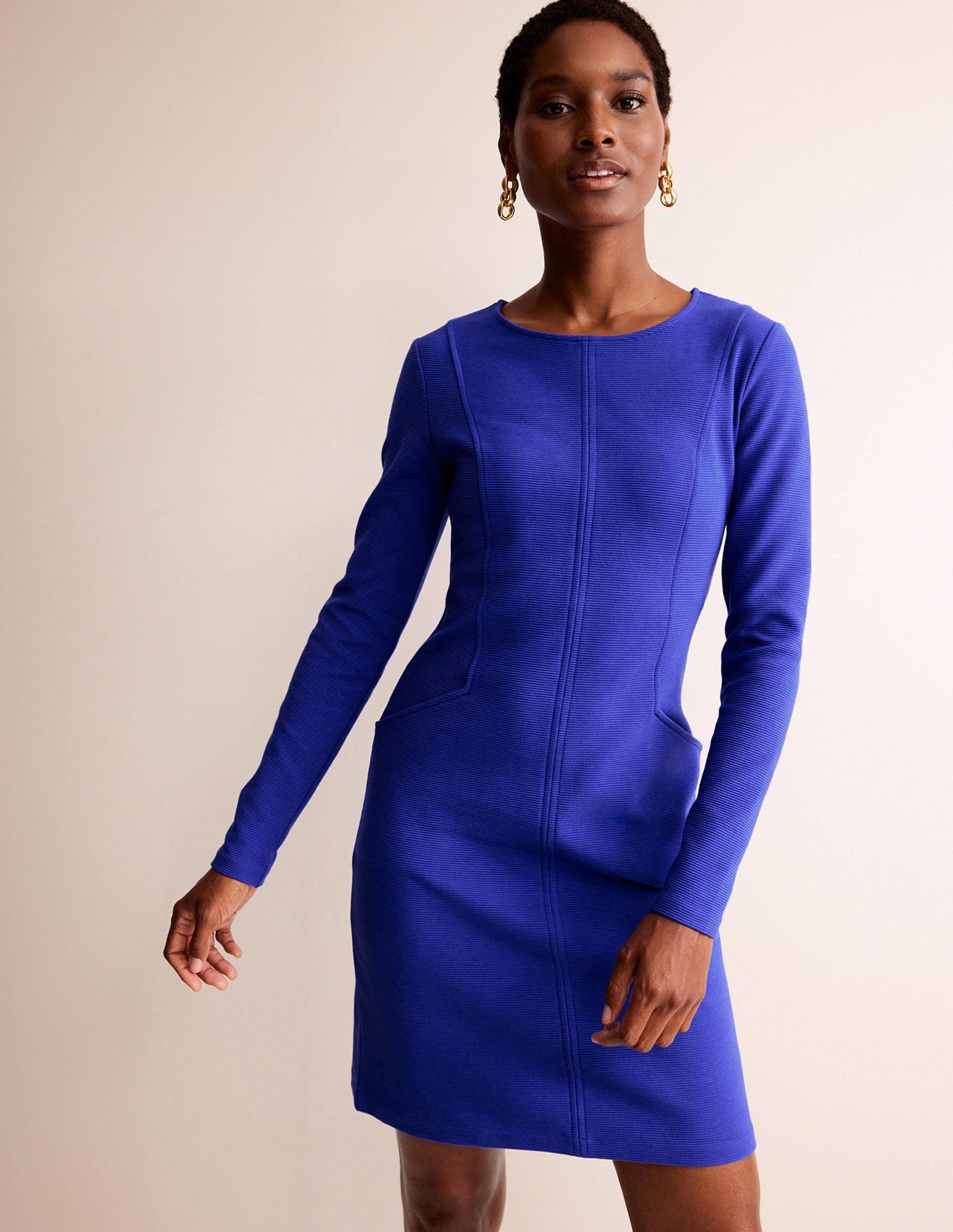 Ellen Ottoman-Kleid-Hellblau - Image 4