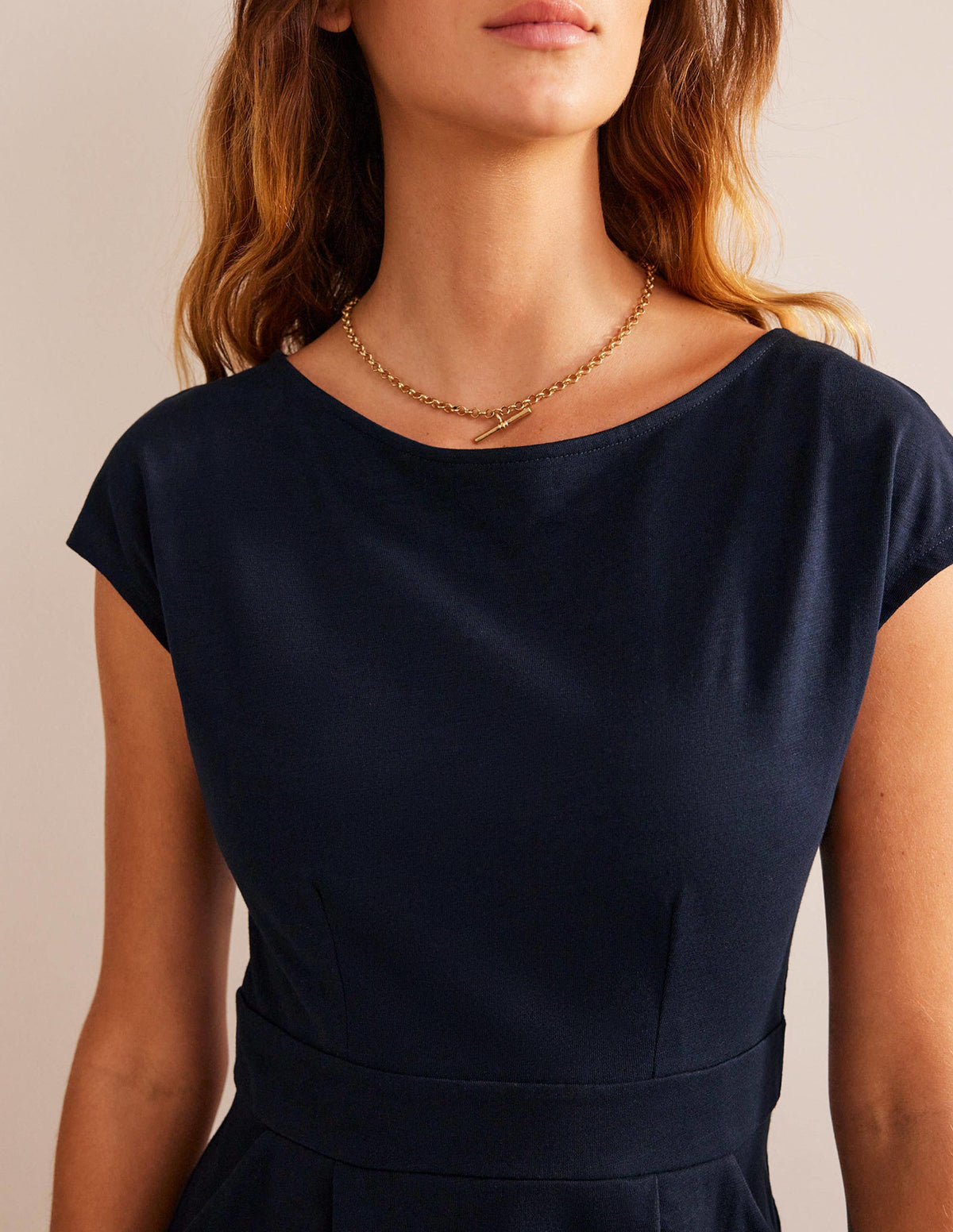 Florrie Jerseykleid-Marineblau-2