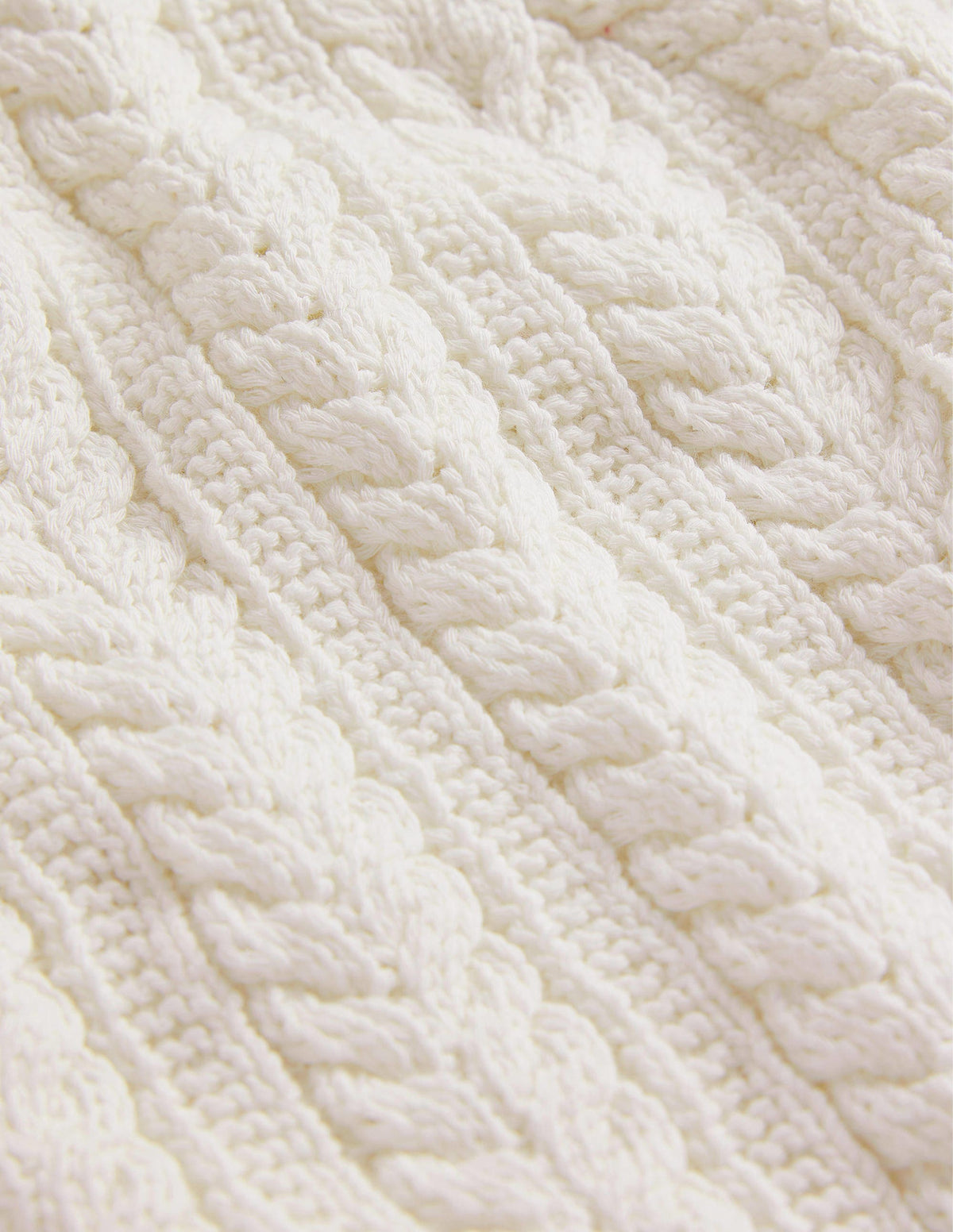Verkürzte Strickjacke mit Schleife-Warmes Naturweiß-6