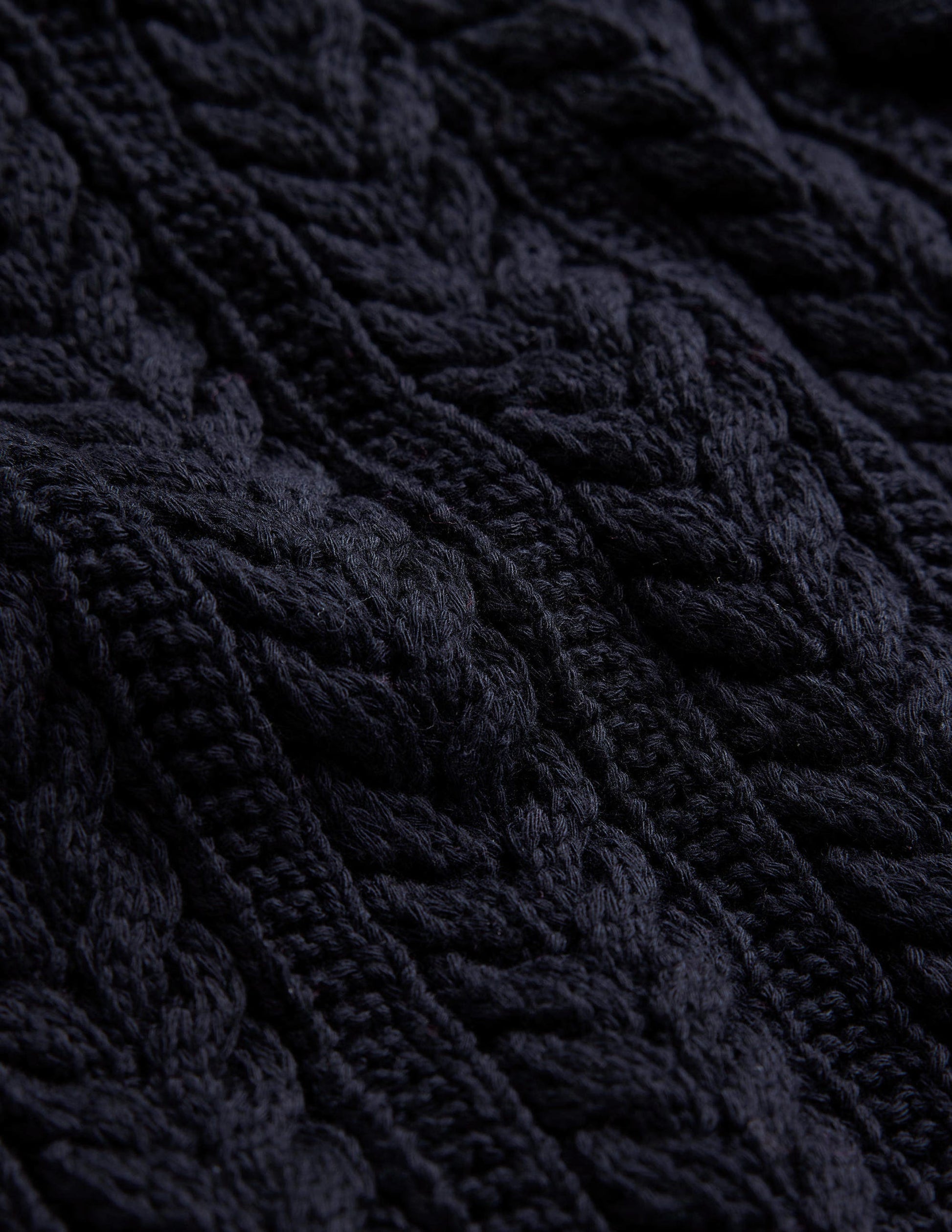 Verkürzte Strickjacke mit Schleife-Marineblau-6