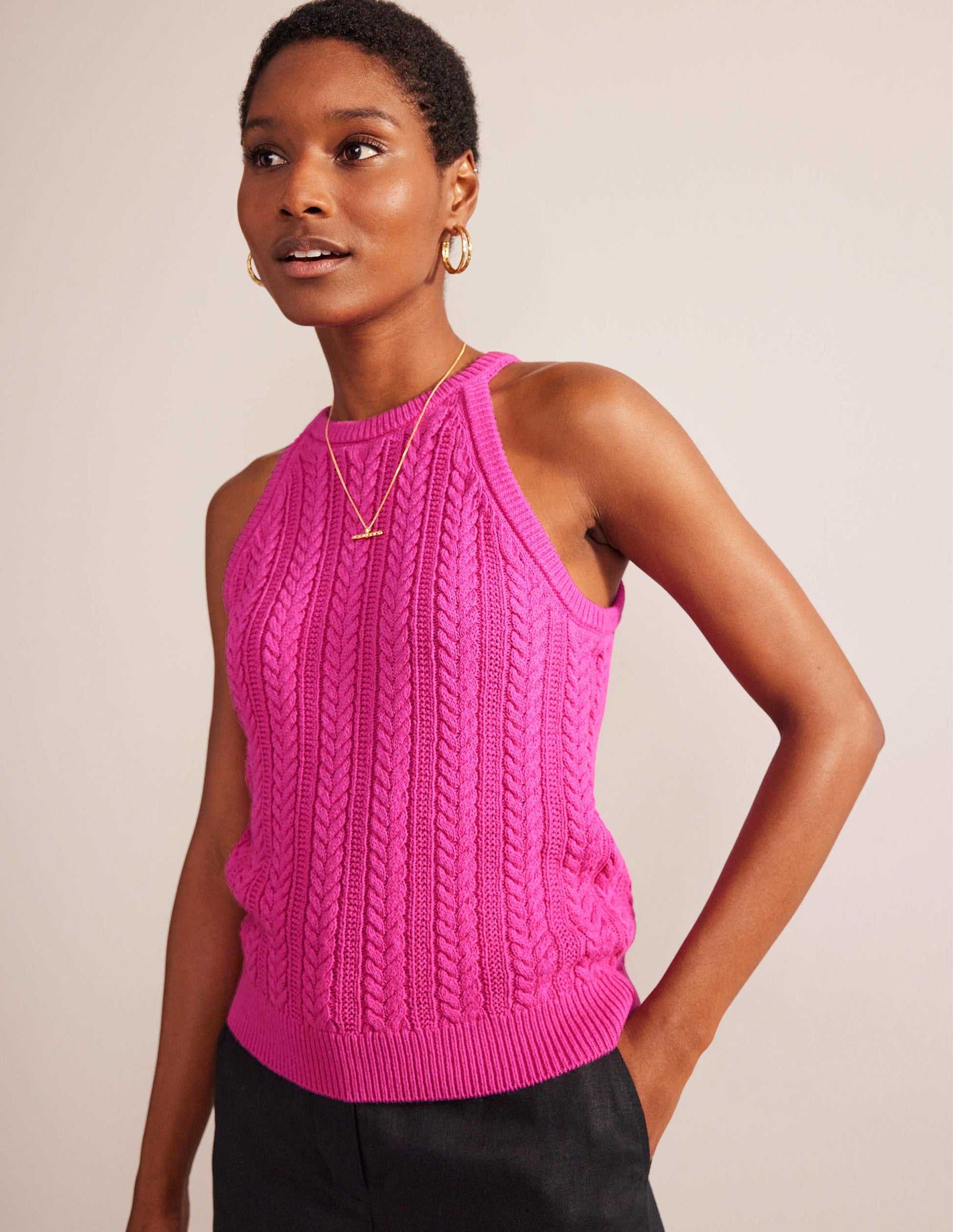 Stricktop mit Ziernähten-Phlox-Rosa-1