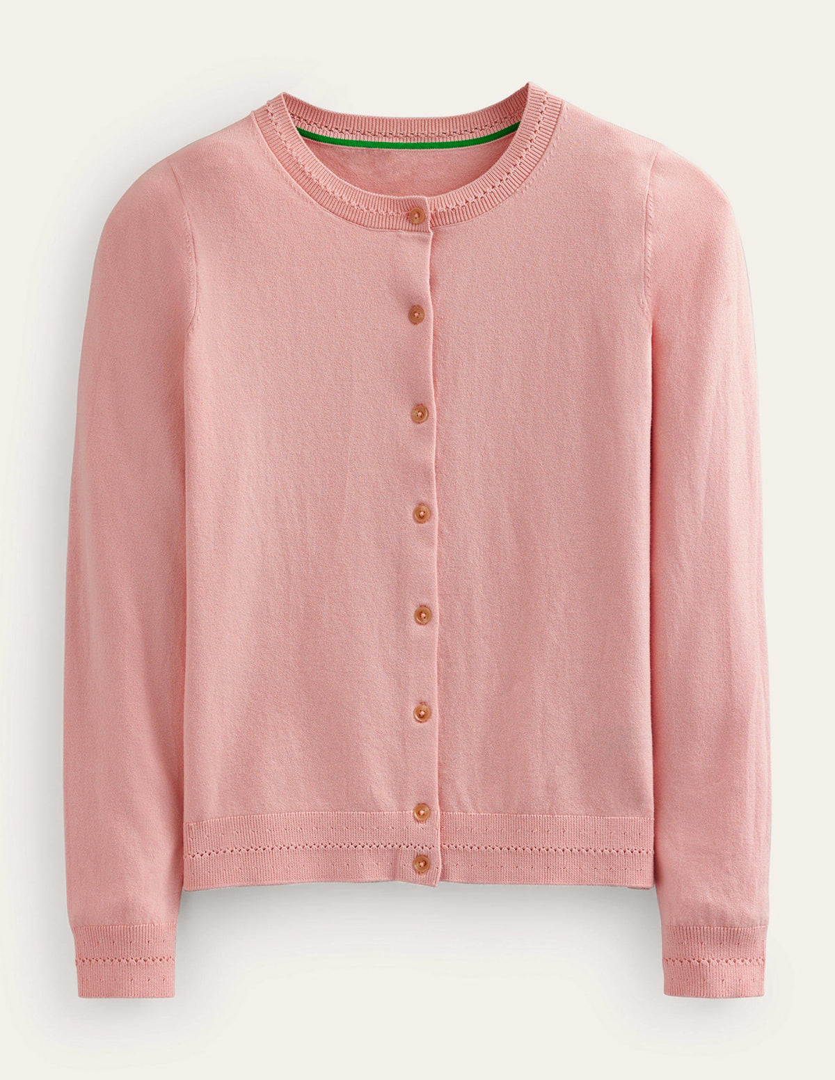 Catriona Cardigan aus Baumwolle-Pfirsich - Image 6