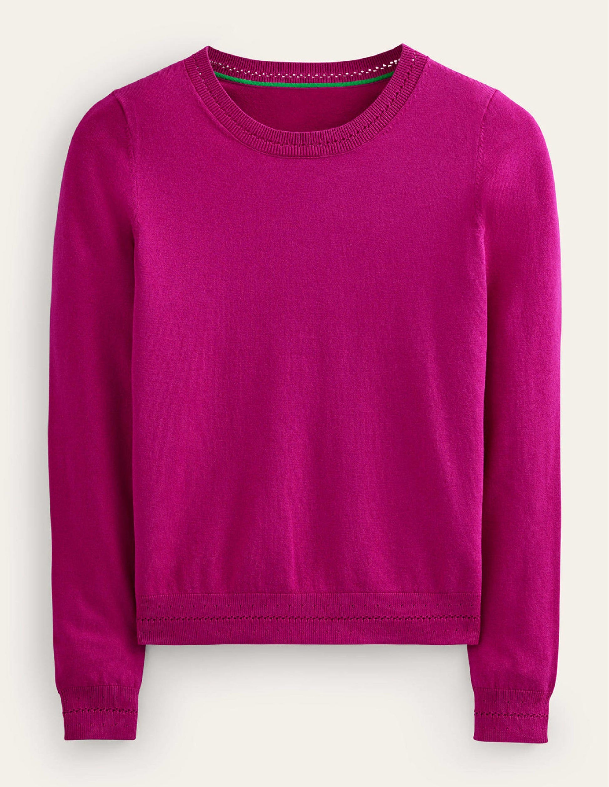 Catriona Pullover aus Baumwolle mit Rundhalsausschnitt-Festival-Fuchsia-6