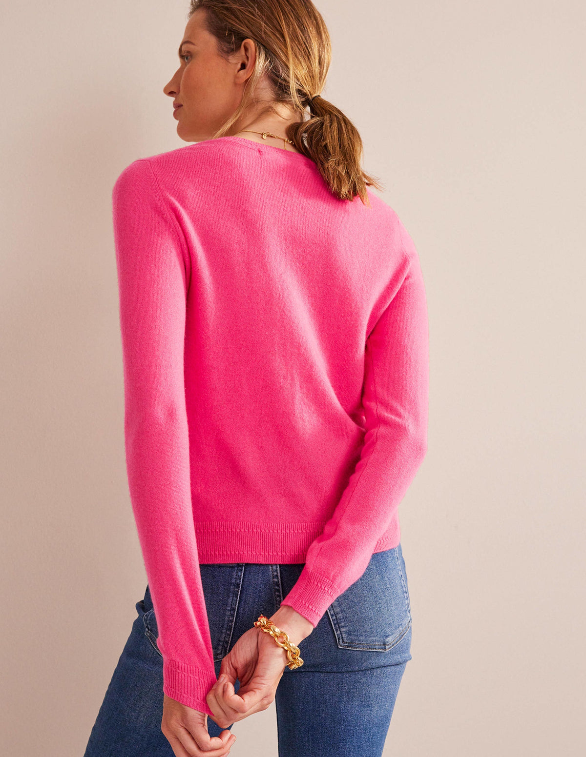 Eva Kaschmirpullover mit Rundhalsausschnitt-Jazzy - Image 3