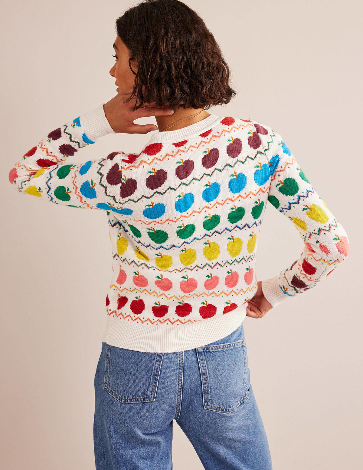 Edie Fair-Isle-Strickjacke-Apfel Fair-Isle-3