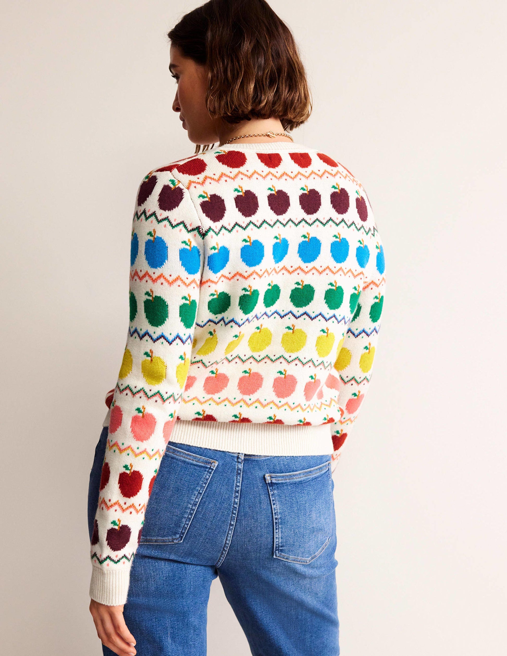 Edie Fair-Isle-Strickjacke-Apfel Fair-Isle-6