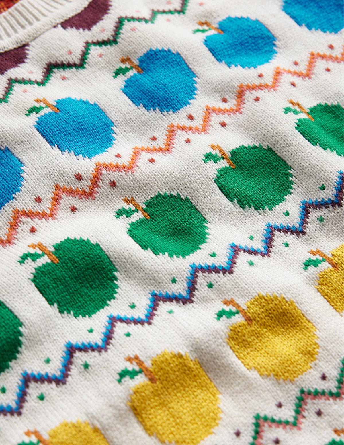 Edie Fair-Isle-Pullover-Apfel Fair-Isle-6
