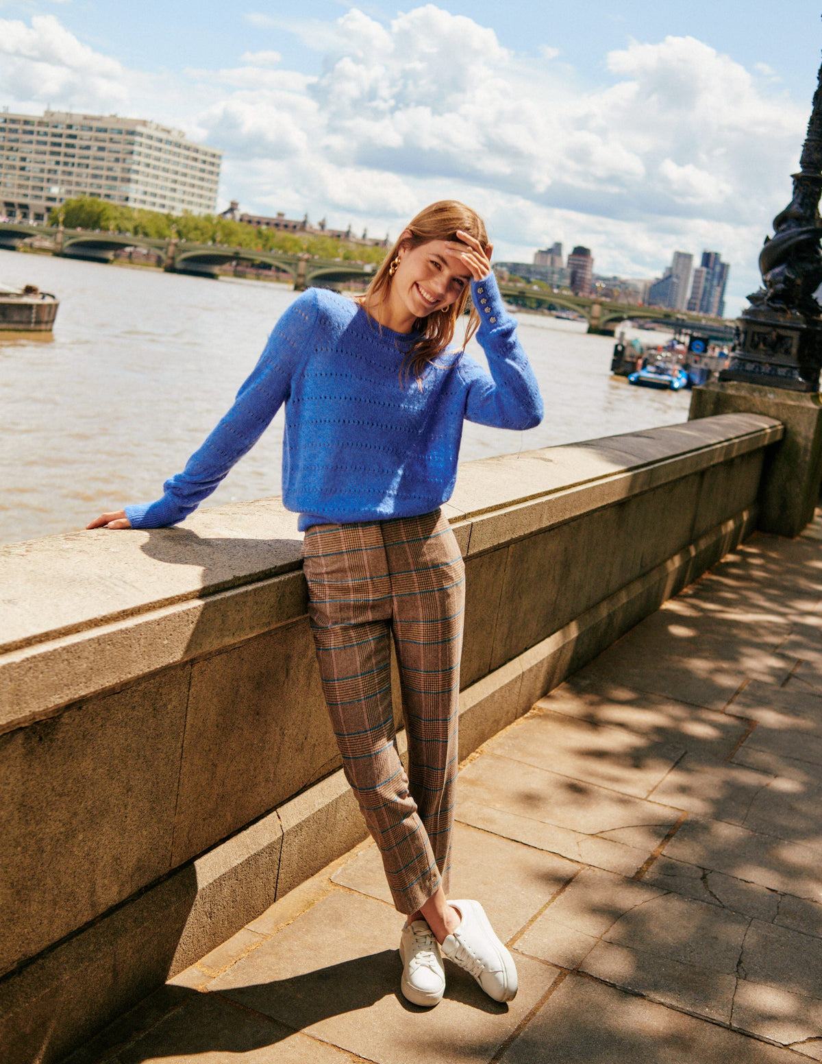 Fluffy Textured Jumper-Meadow Spring - Image 5