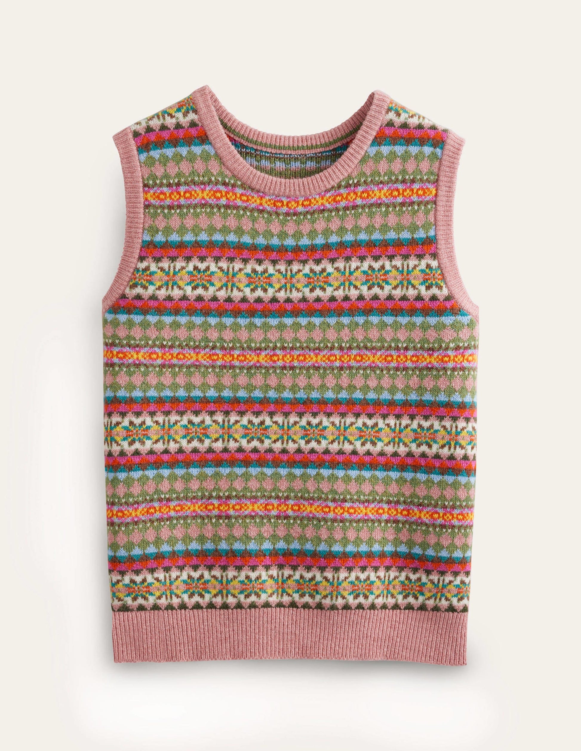Débardeur Edie à motif jacquard-Traditionnel-5