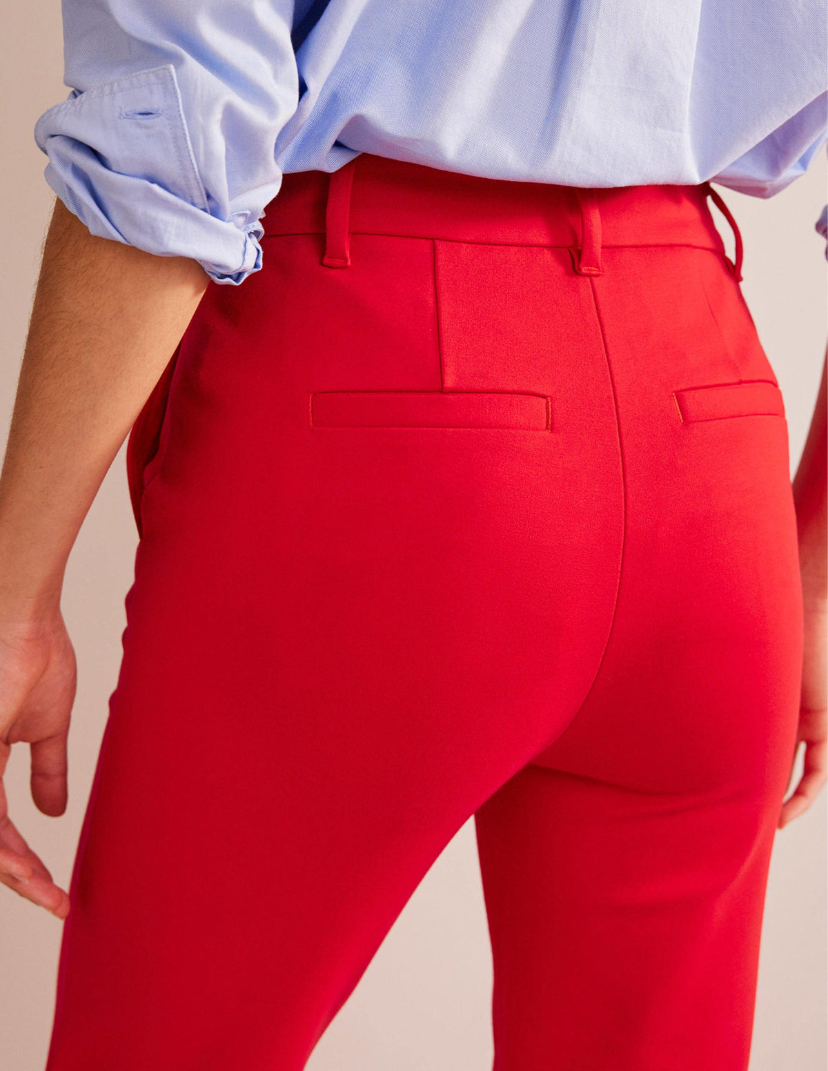 Brompton Ponte Trousers-Hot Pepper - Image 2
