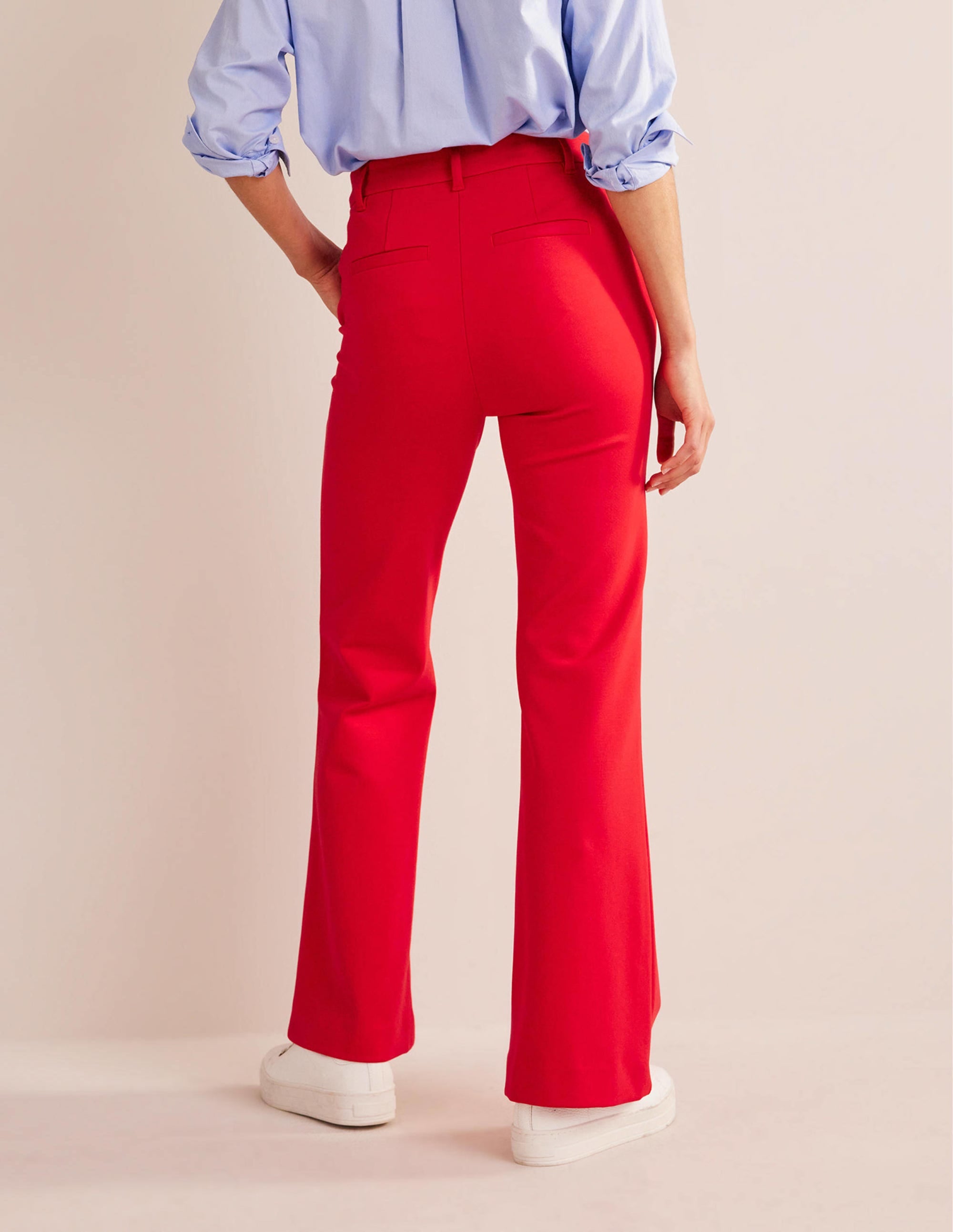 Brompton Ponte Trousers-Hot Pepper - Image 3