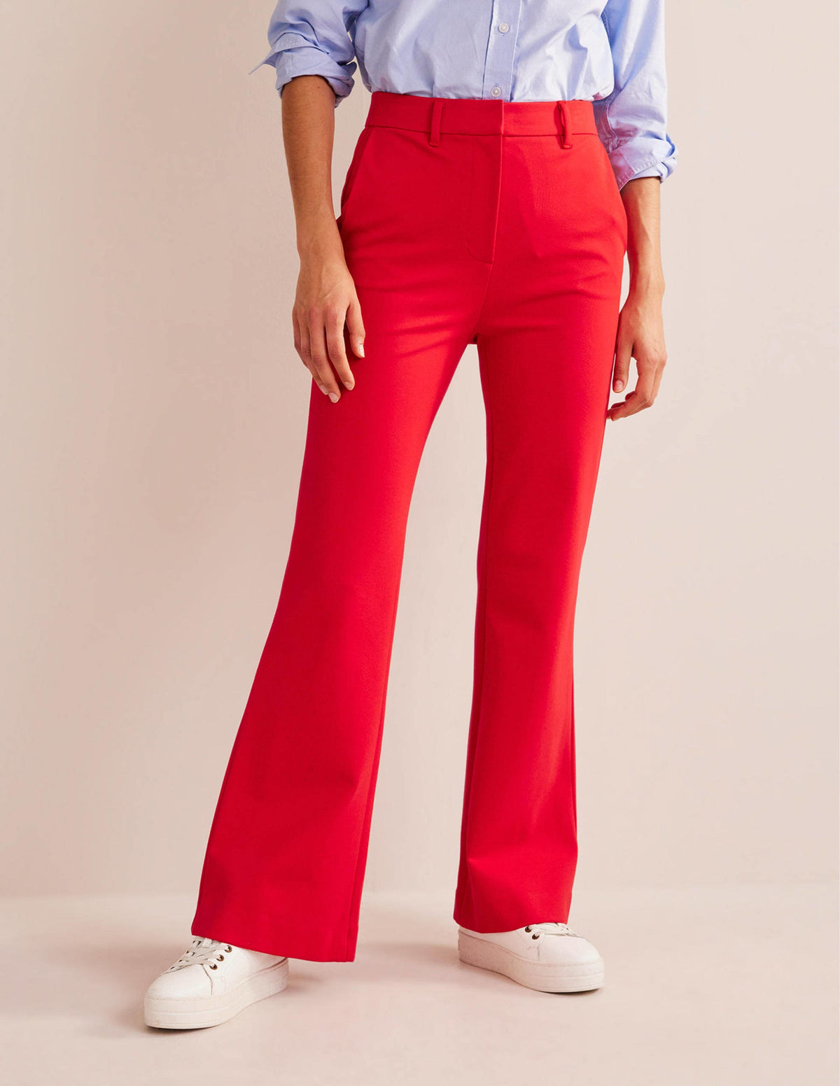 Brompton Ponte Trousers-Hot Pepper - Image 4