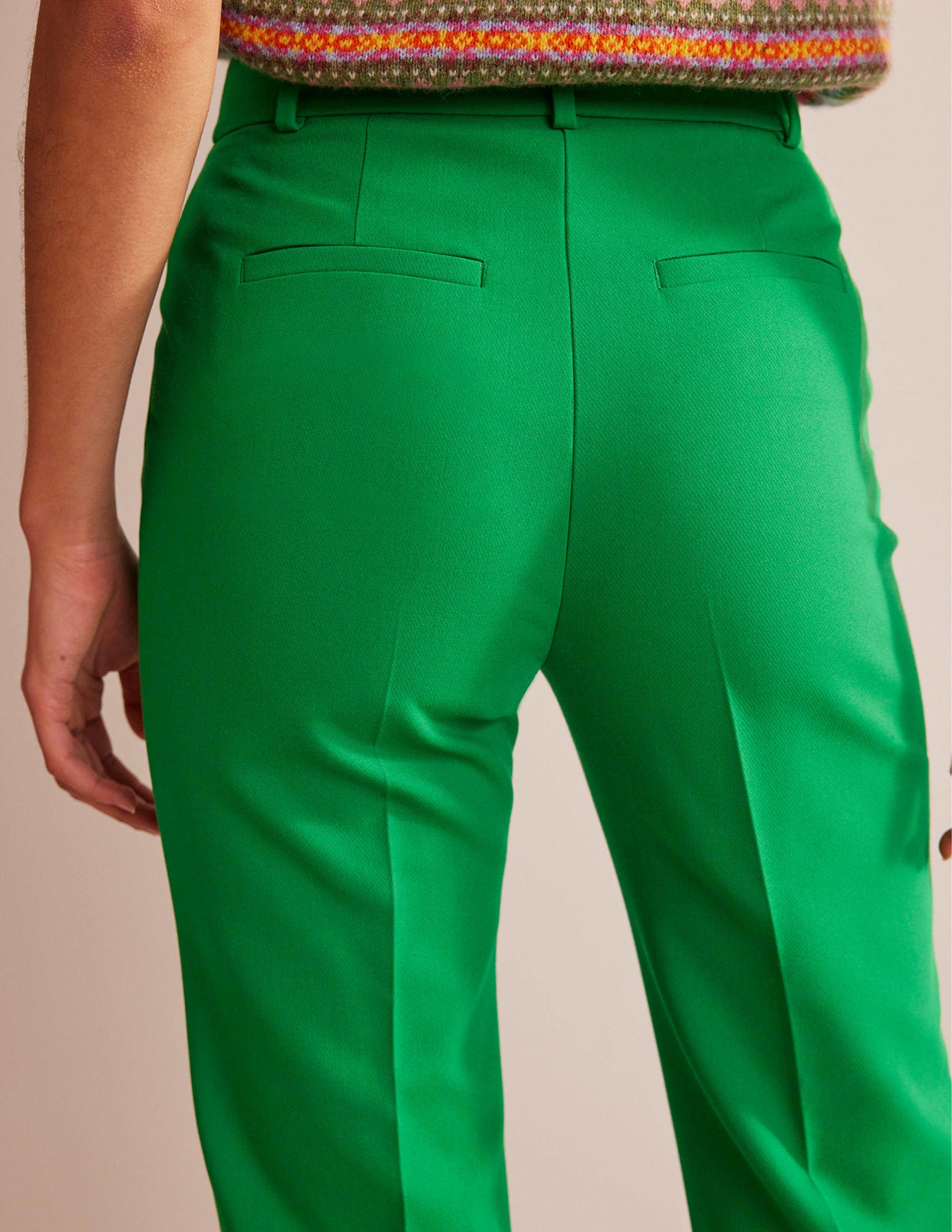PANTALON KEW-Émeraude profond - Image 2