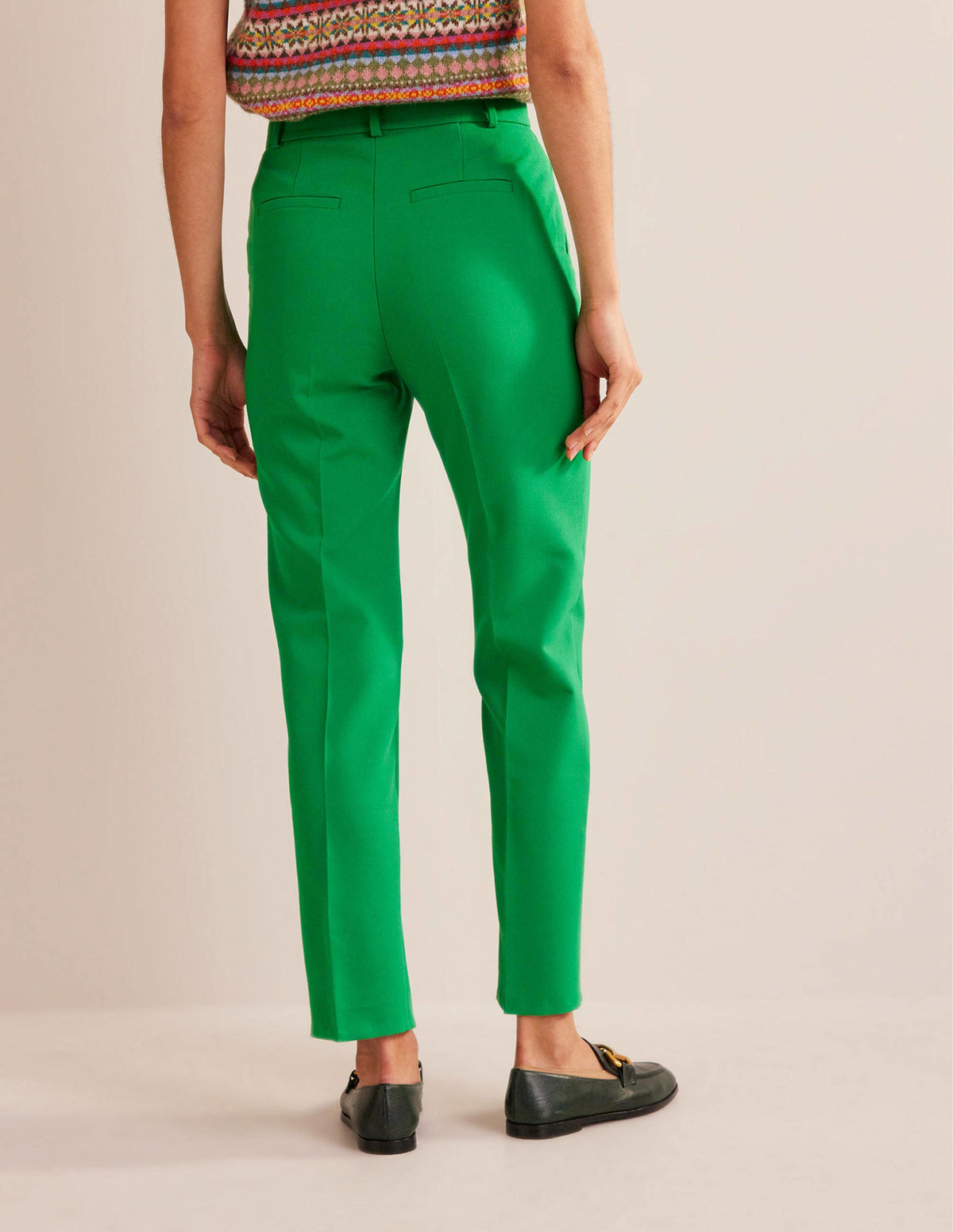 PANTALON KEW-Émeraude profond - Image 3