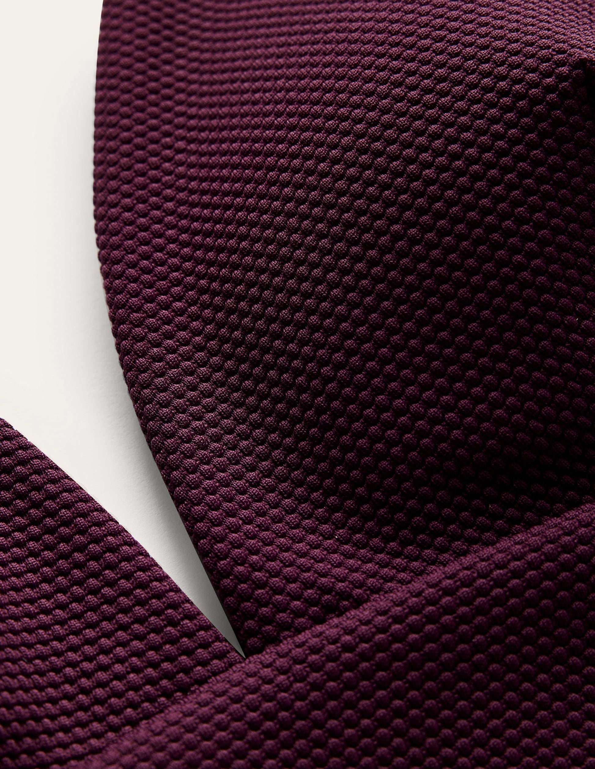 Haut de bikini col V Porto-Rayon de miel aronia-6