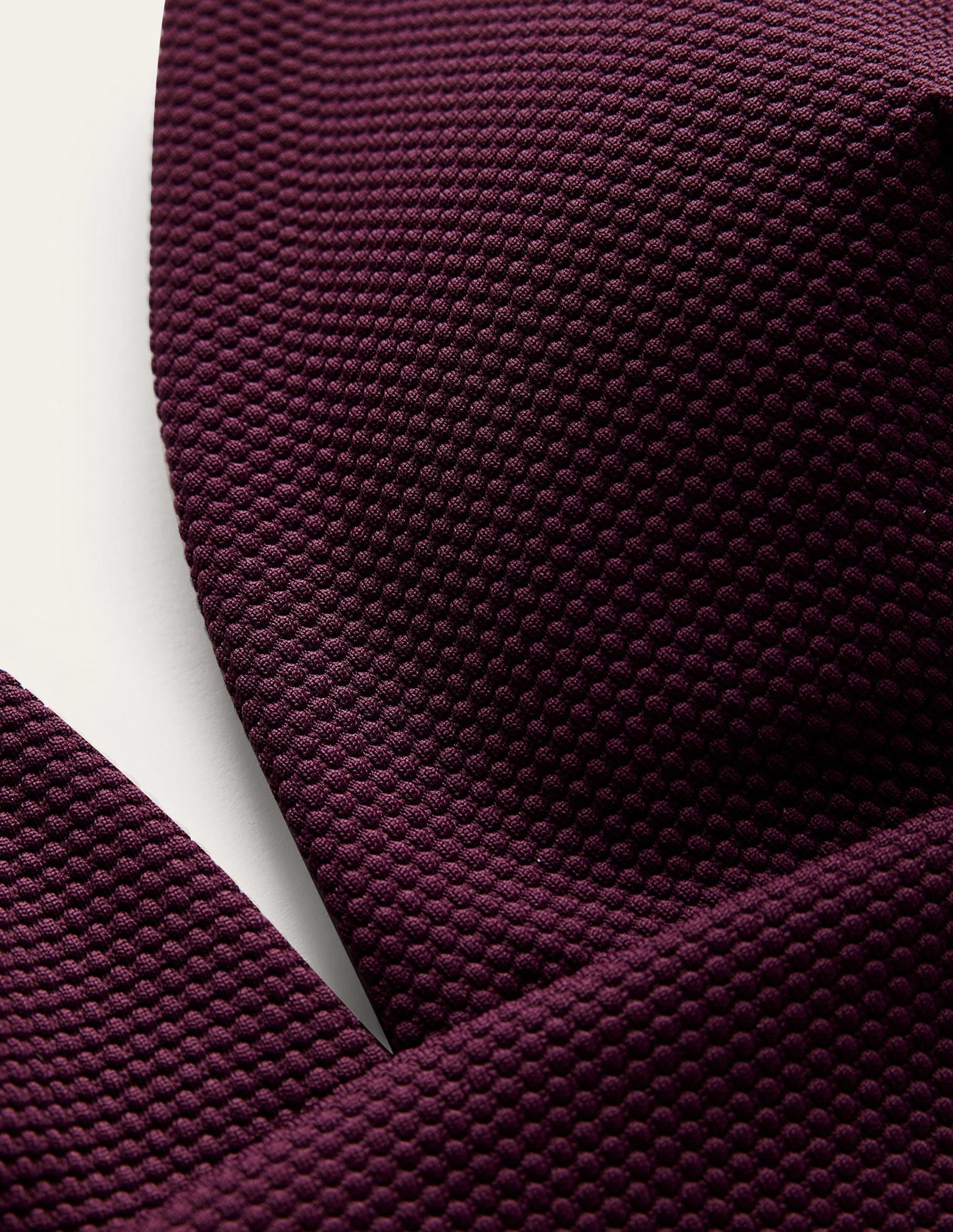 Haut de bikini col V Porto-Rayon de miel aronia - Image 6