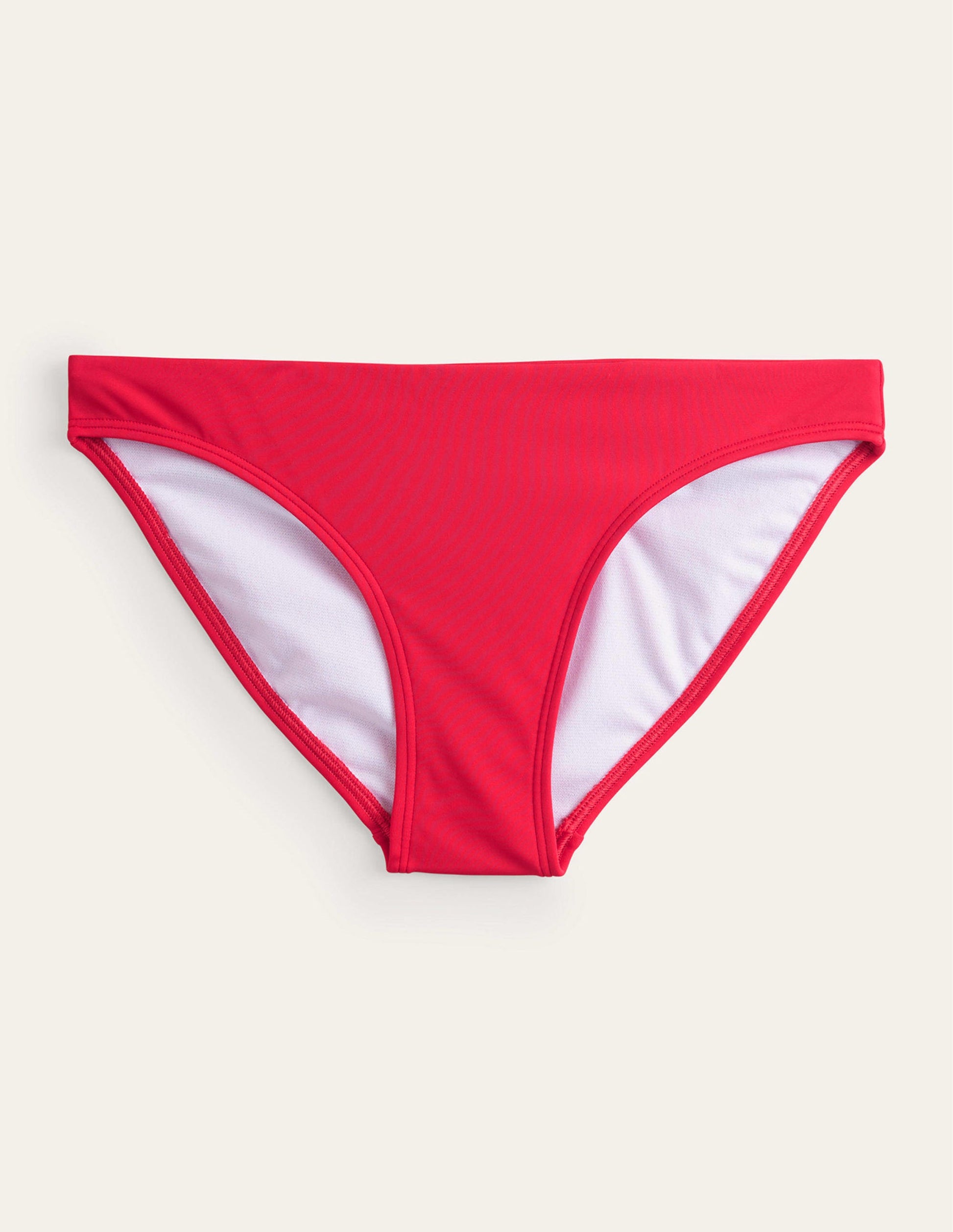 Klassische Bikinihose-Rot-5