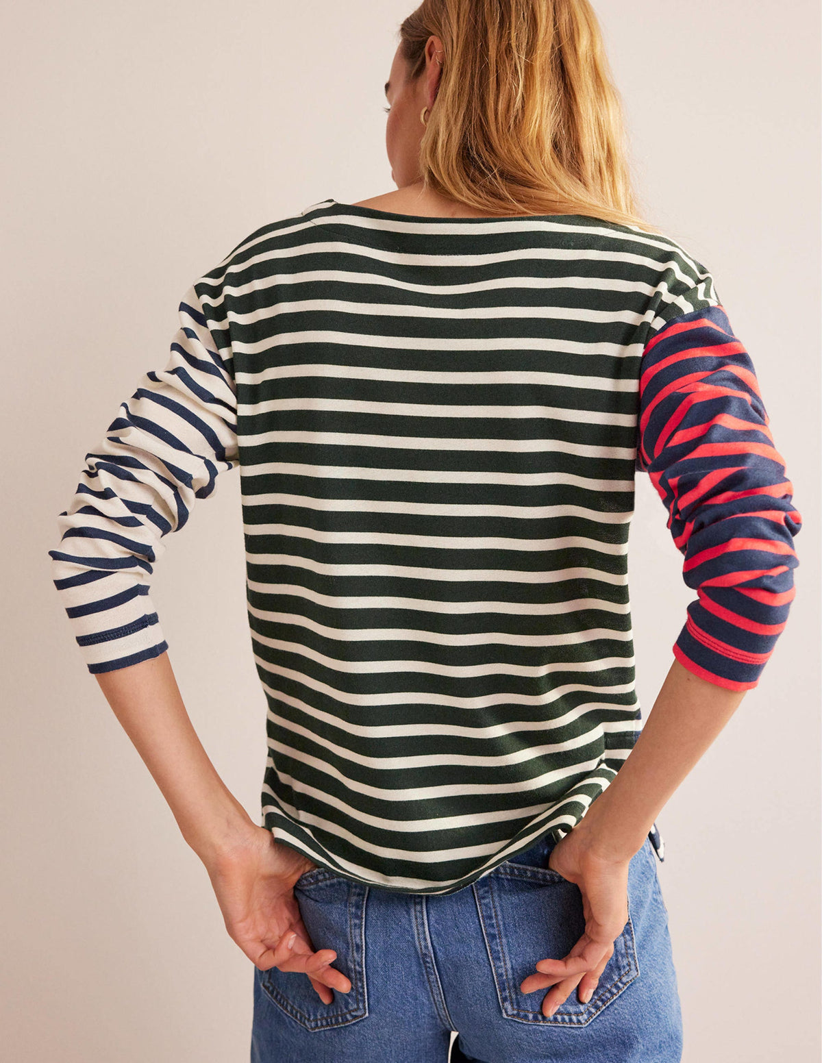 Marinière Sophie pêle-mêle-Rayé multi pêle-mêle - Image 3