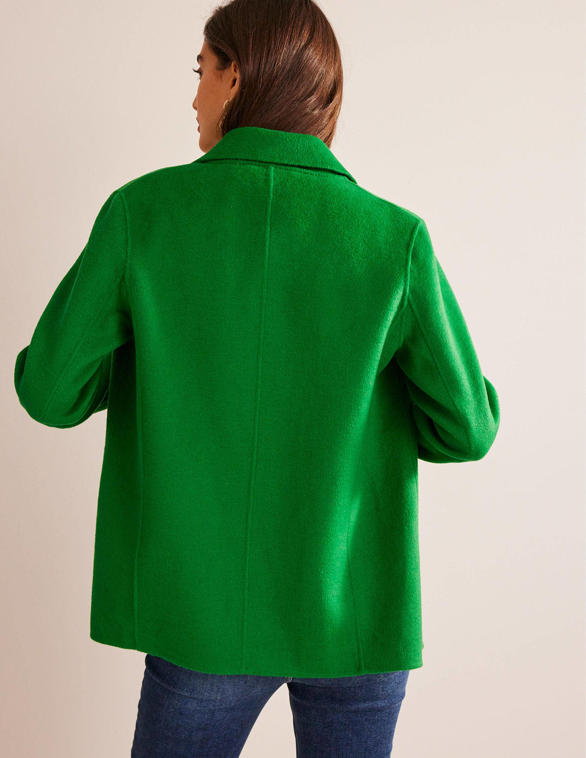 Cabanjacke aus Wollmischung-Highland-Grün - Image 3